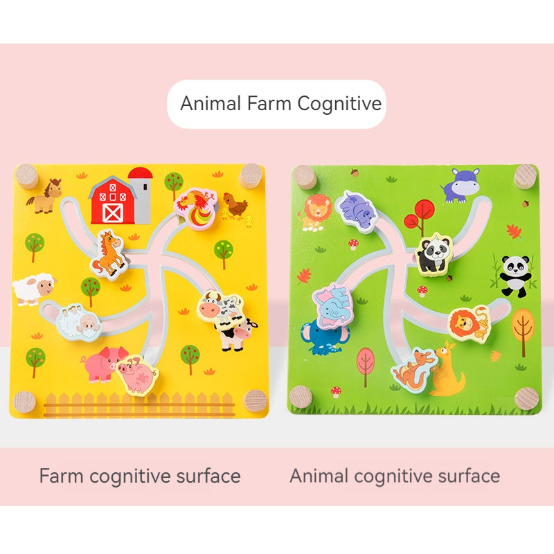 Early Learning Walk Maze Puzzle - Interactive Parent-Child Educational Game Toy for Toddlers & Kids - Perfect for Indoor Play, Cognitive Development & Family Bonding Activities
