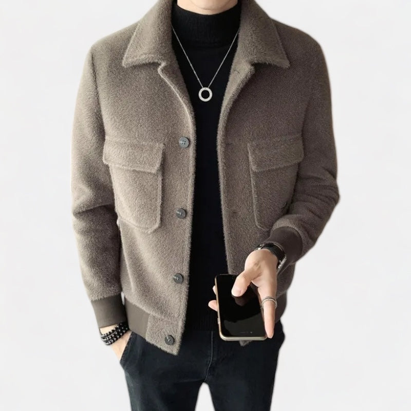 Heavy Overcoat for Men - Warm Winter Trench Coat with Thick Insulation - Perfect for Cold Weather, Outdoor Activities & Formal Occasions