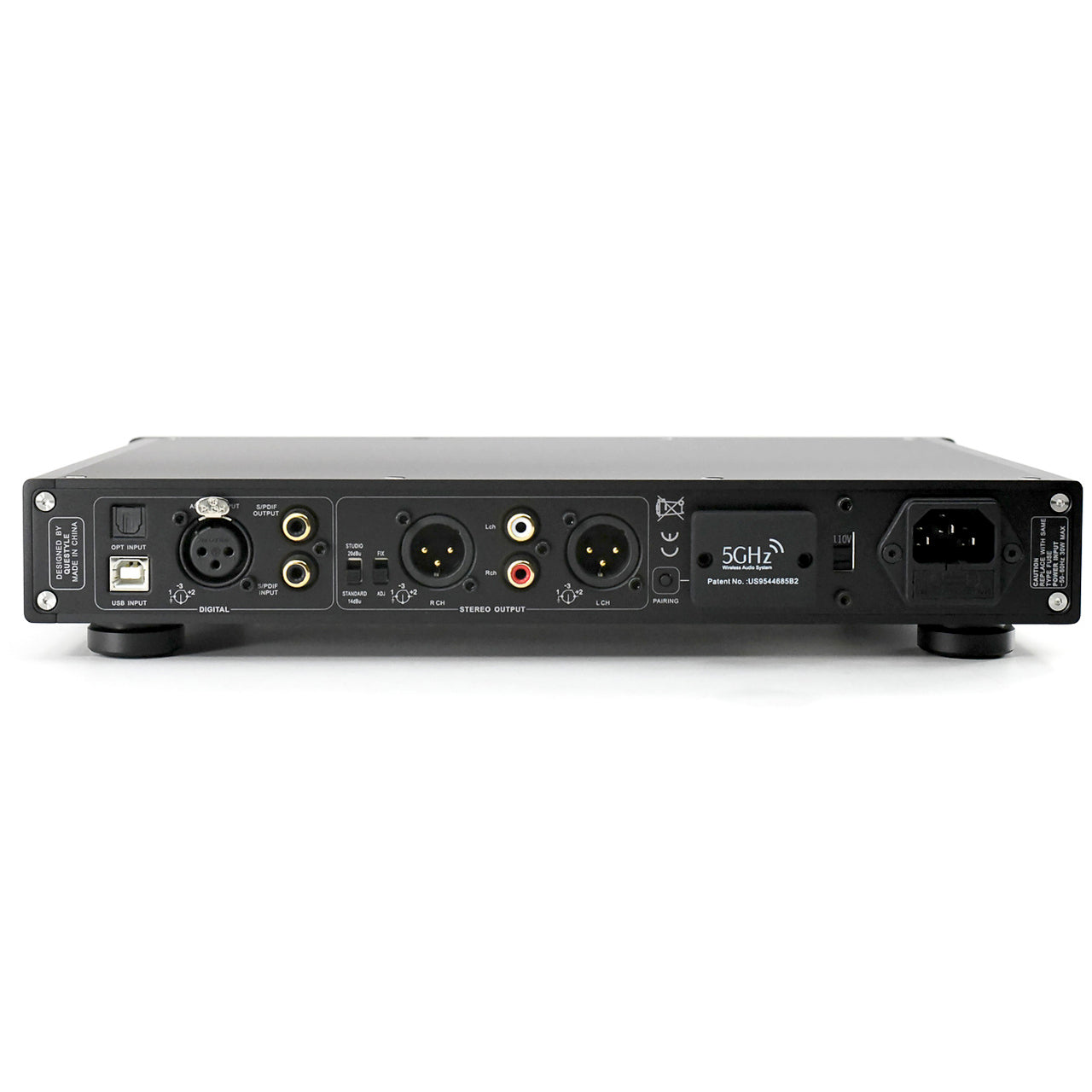 Questyle CMA Twelve Master DAC/Amp - High-Resolution Audio Decoder & Headphone Amplifier for Audiophiles - Perfect for Home Studio, Music Production & Critical Listening Sessions