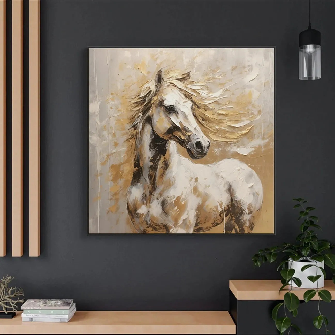 Animal Art Painting #AP075 - Handmade Wildlife Canvas Art for Home & Office Decor | Perfect for Living Room, Bedroom, or Gift