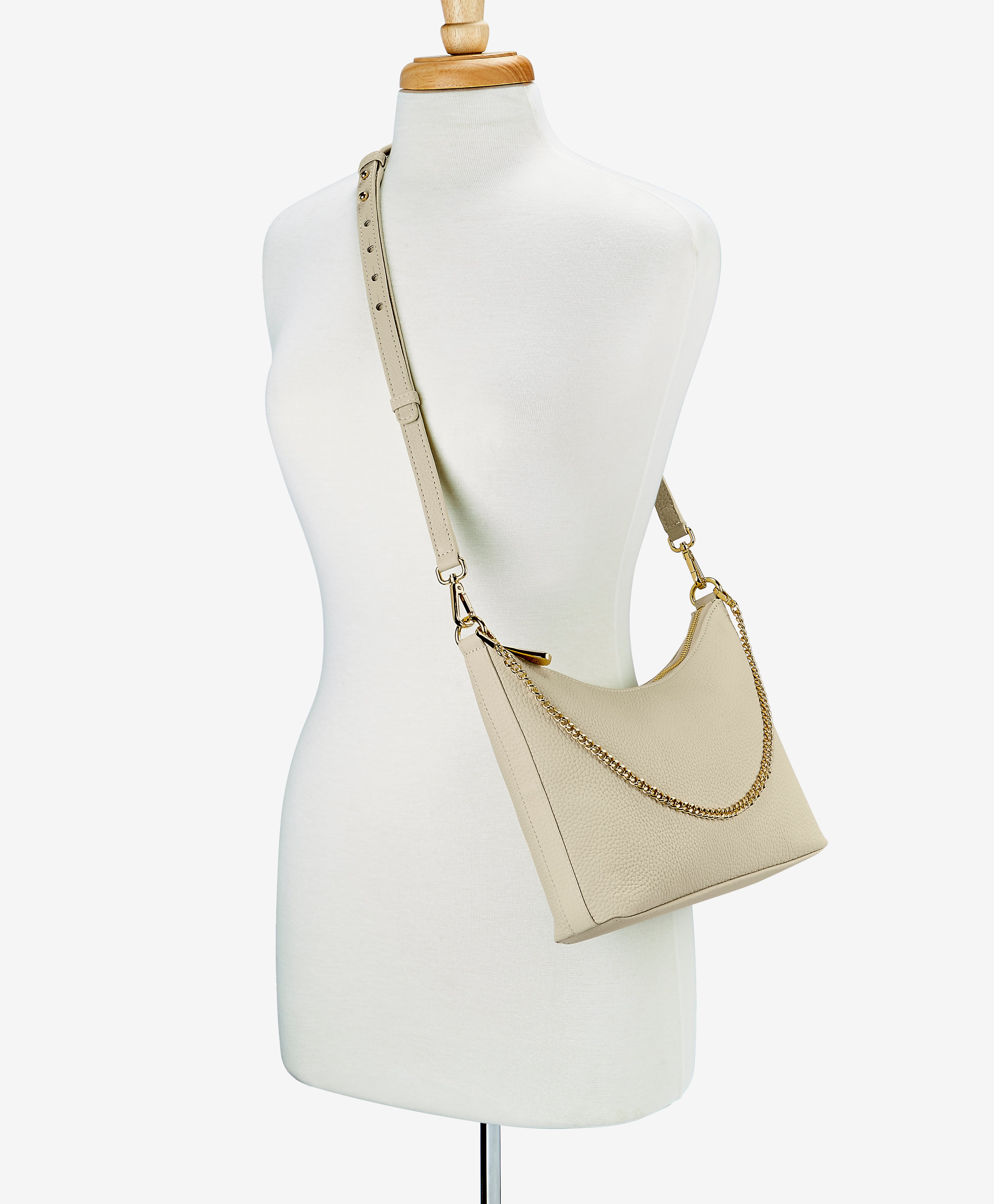 Jules Crossbody Bag - Genuine Pebble Grain Leather Purse for Women | Perfect for Everyday Use, Work, and Travel