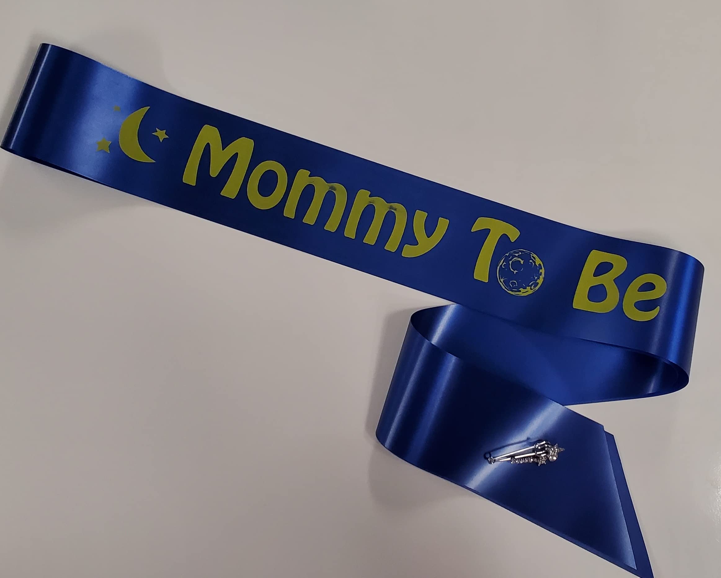 Galaxy Baby Shower Pins - Space Theme Gender Reveal Party Supplies for Family - It's a Boy Celebration Accessories - Perfect for Baby Showers, Gender Reveal Parties & Outer Space Themed Events