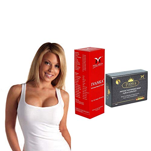 Ivanka Intimate Beauty Cream - Full Body Skin Whitening Cream for Women with Instant Brightening Soap | Hydrating & Glowing Skin Care for Daily Use & Special Occasions