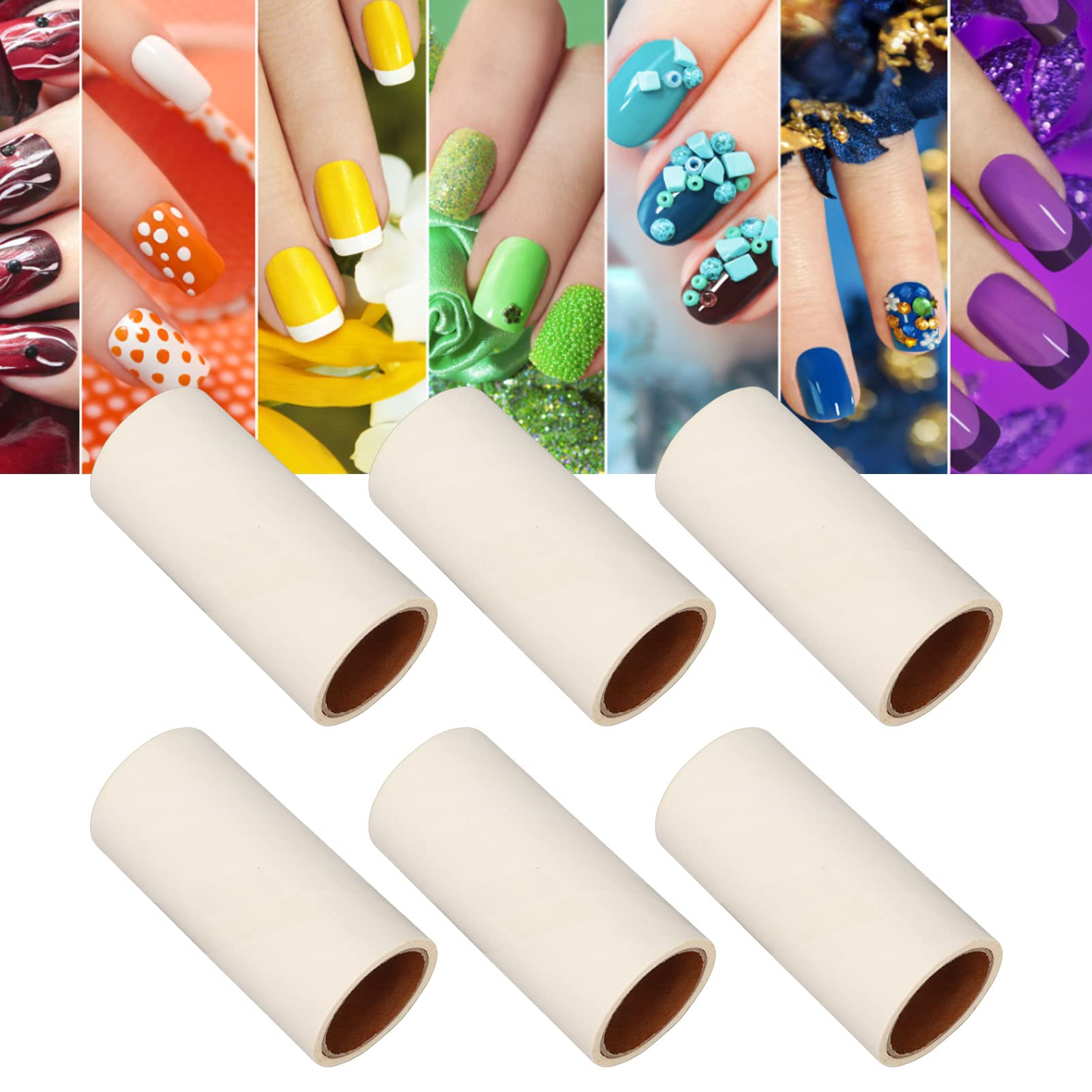 Professional Nail Stamper Kit - 10 Rolls Oil Absorbing Clean Sticker Sheets for Nail Art Pattern Removal | Nail Stamping Accessories for Salon & DIY Manicure at Home | Perfect for Gel, Acrylic & Regular Polish Nail Designs