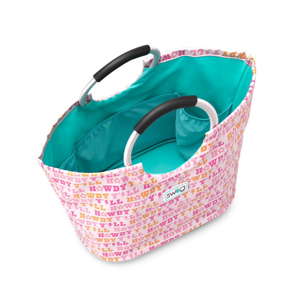 Stylish Loopi Tote Bag for Women - Durable Cotton Shopping Bag with Long Handles - Perfect for Groceries, Beach, Work & Travel
