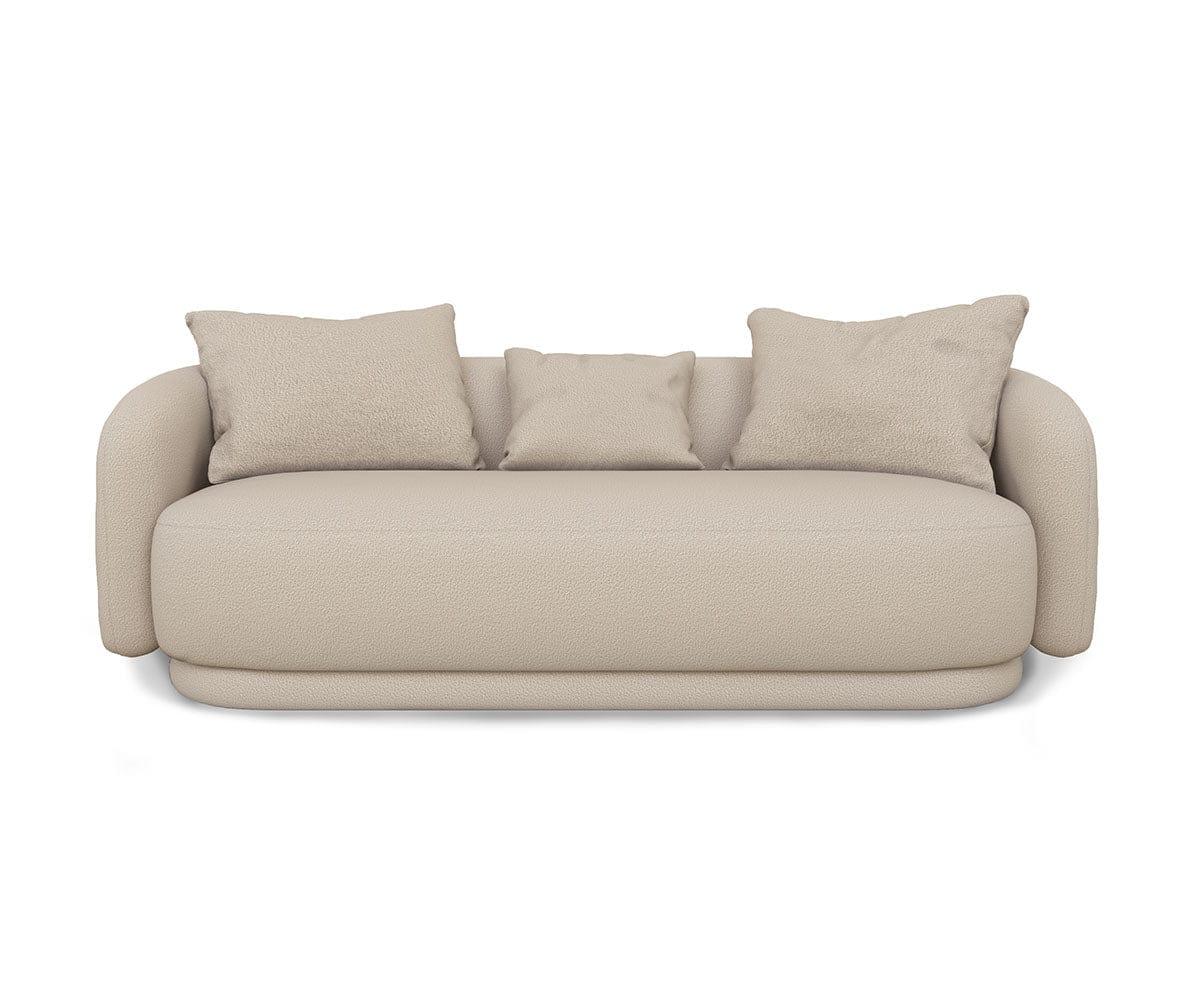 Ellie Sofa - Modern Comfortable Fabric Sofa for Living Room, Lounge & Home Decor - Perfect for Relaxing, Entertaining & Small Spaces