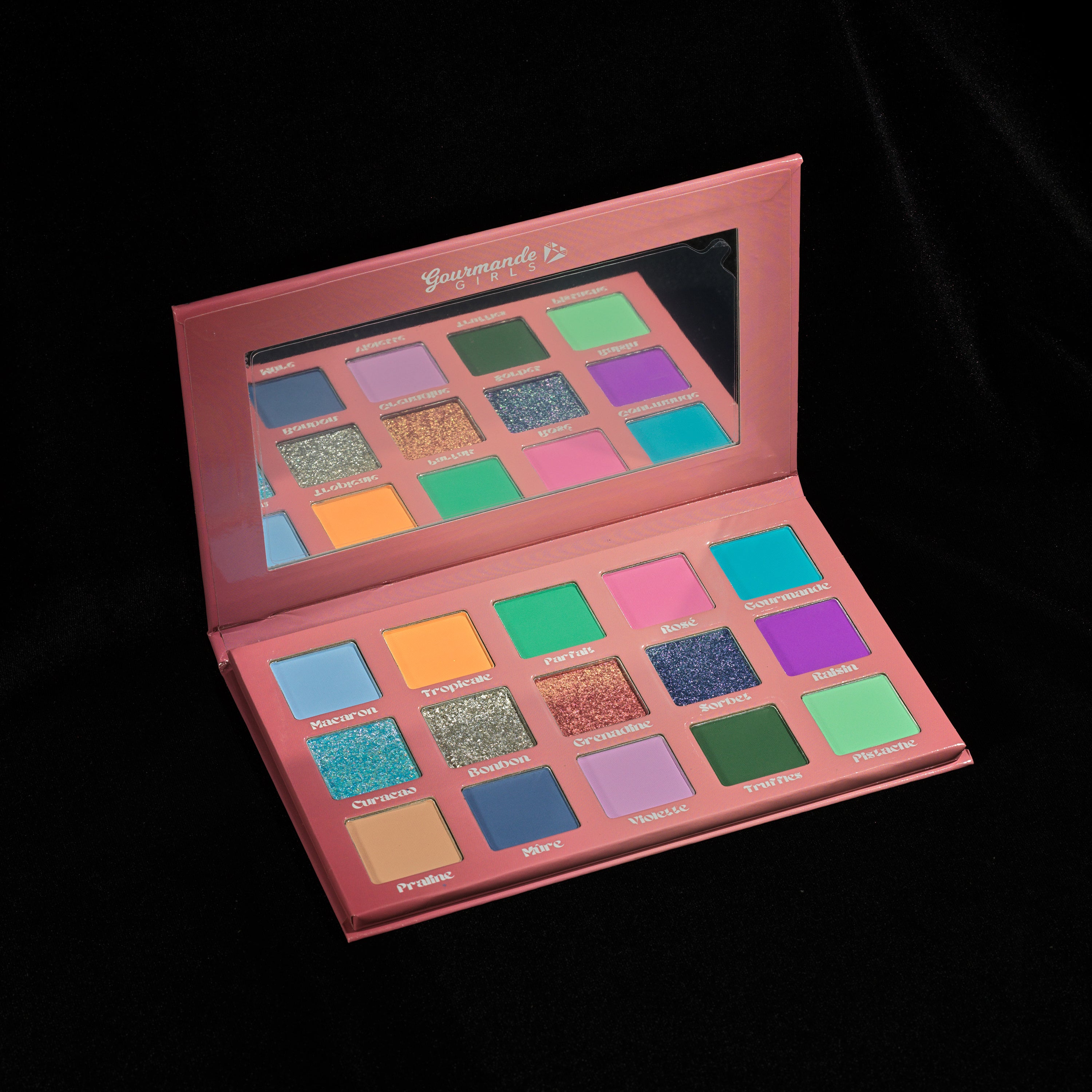 Gourmet Eyeshadow Palette - 12 Highly Pigmented Matte & Shimmer Shades for Professional Makeup | Perfect for Day to Night Looks, Bridal & Party Makeup