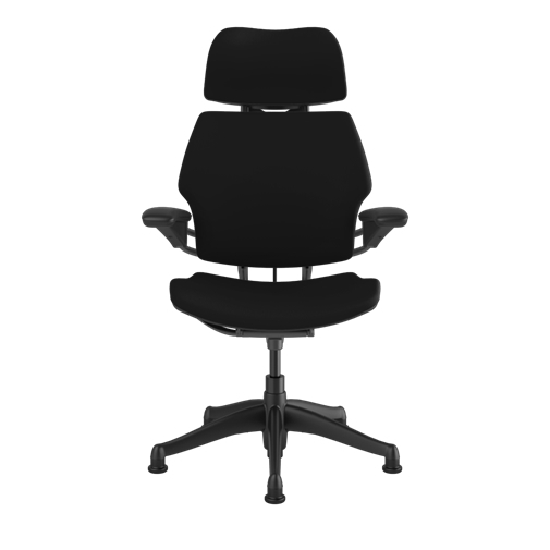 Freedom Humanscale T Tall Cylinder 5 Graphite Frame - Ergonomic Office Chair for Home & Workspace Comfort
