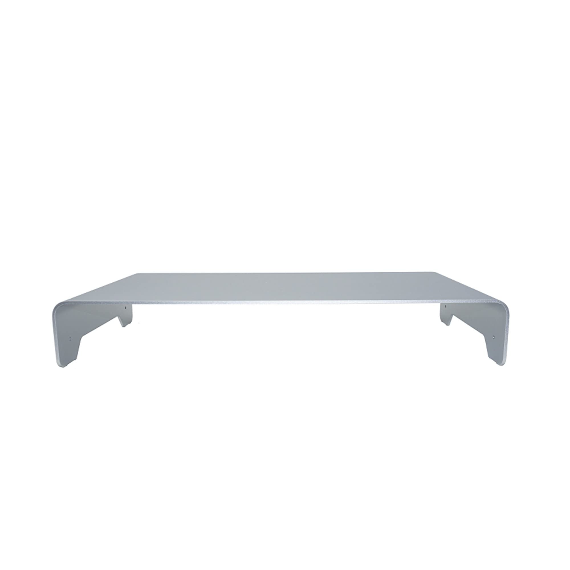 Slim Aluminum Monitor Riser Stand for Computer - Adjustable Ergonomic Laptop & Desktop Screen Holder, Perfect for Home Office, Gaming Setup, and Standing Desk Accessories