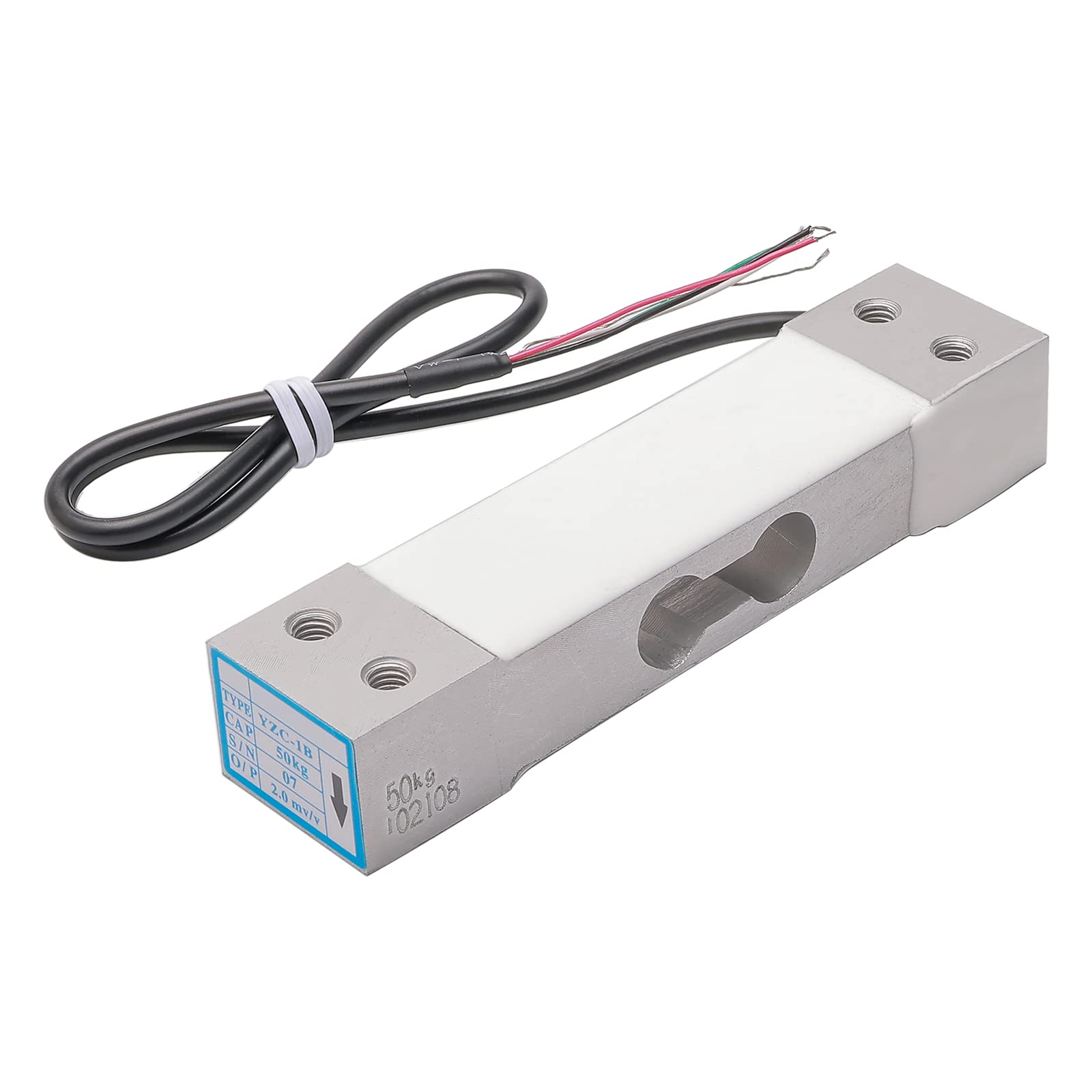 50kg Digital Platform Scale with High Precision Load Cell Sensor - Perfect for Industrial Weighing, Shipping, and Laboratory Use