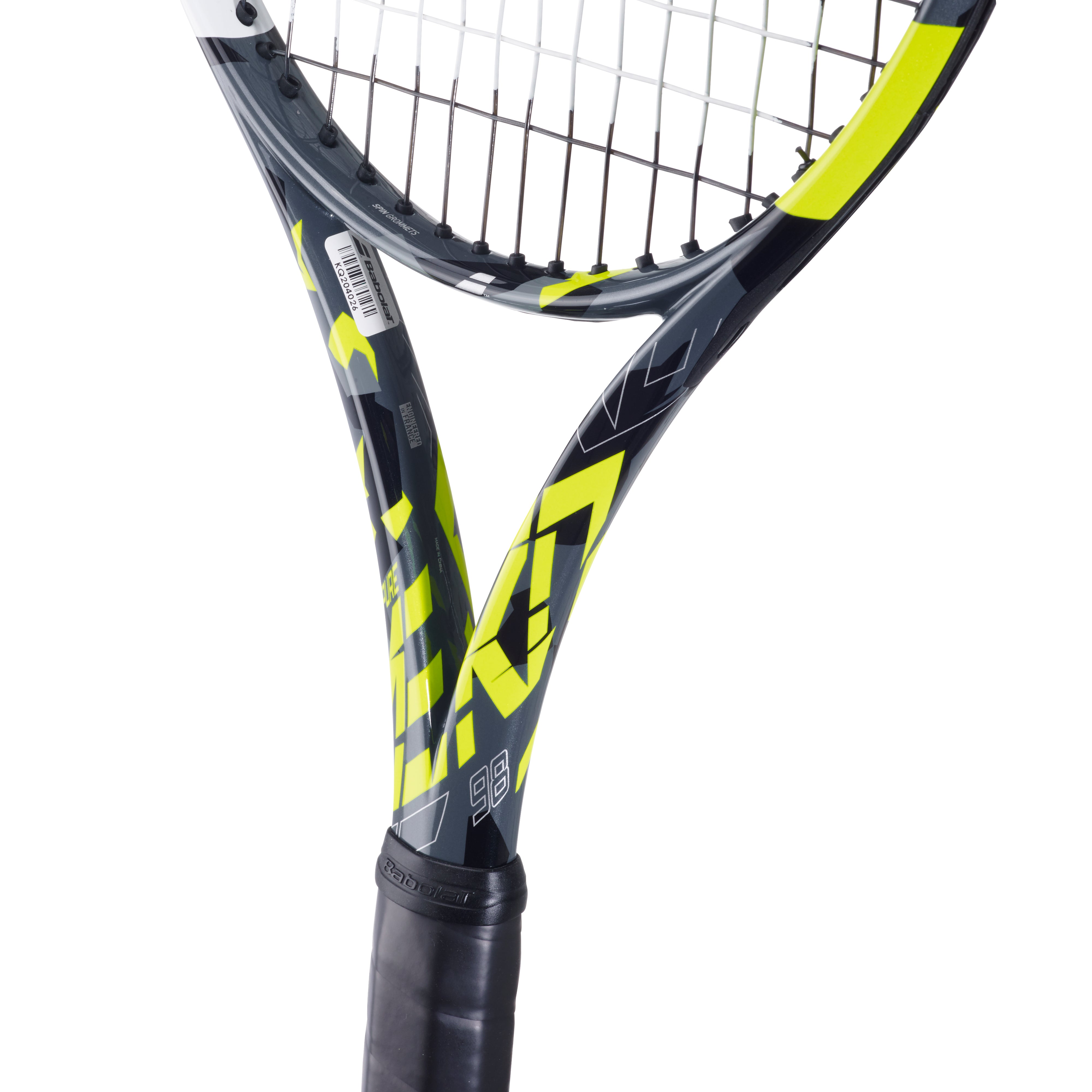 Babolat Pure Aero 98 Tennis Racket - Professional Carbon Fiber Tennis Racquet for Men & Women | Perfect for Competitive Play & Training Sessions