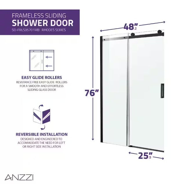 Anzzi SD FRLS05701MB Rhodes 48