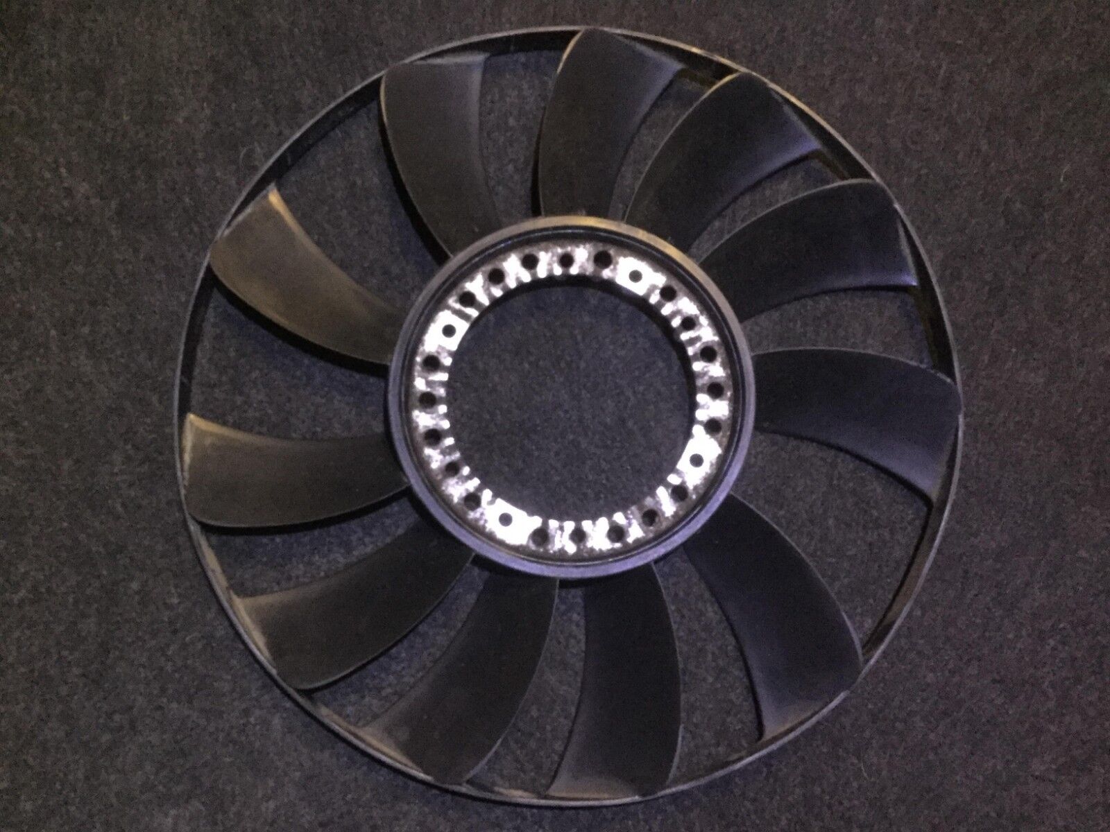 02 03 04 05 VW Passat Radiator Fan Blade Replacement - OEM 058121301B D23 - Compatible with Volkswagen Passat Cooling System for Engine Overheating Prevention