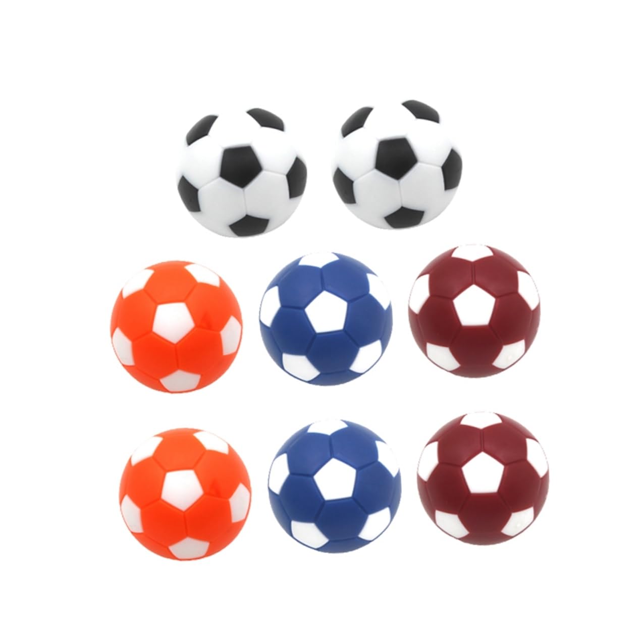 BESPORTBLE 10-Piece Mini Table Football Set - Kids Desktop Soccer Game Toy for Boys & Girls - Perfect for Home, Office, and Classroom Fun