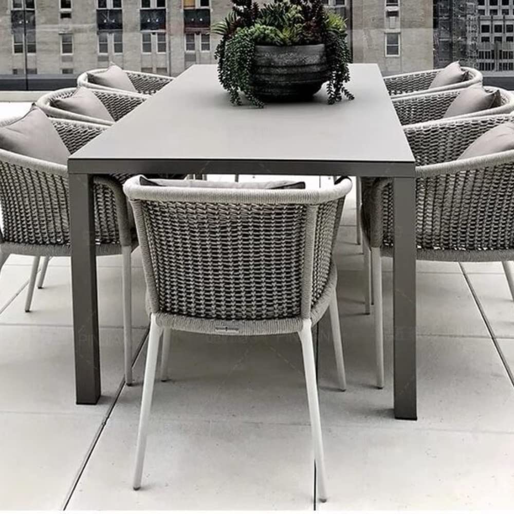 Rattan Furniture Repair Kit - 230 Ft Grey Flat Plastic Woven Material for Wicker Restoration, Chair & Basket Weaving - Ideal for Patio Furniture, Conversation Sets & Outdoor Decor (1.2 Lbs)