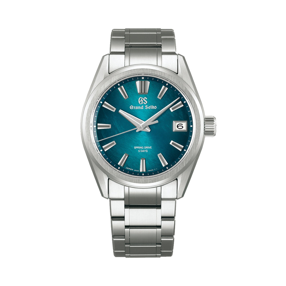 SLGA025 Evolution 9 Spring Drive 40mm Blue Dial Men's Watch with Bracelet - 5-Day Power Reserve, Luxury Dress & Business Timepiece