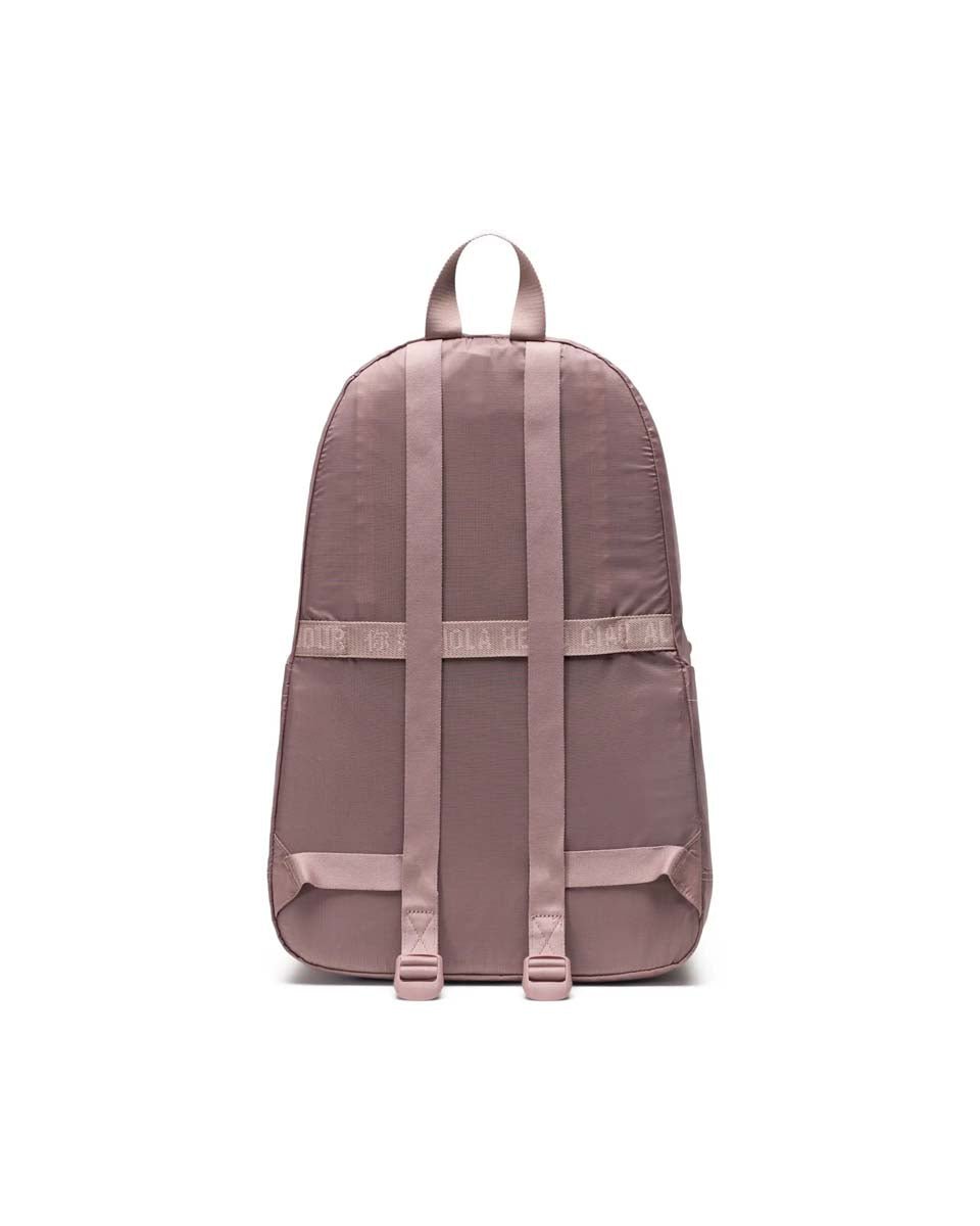 Herschel Rome Packable Backpack - Lightweight Travel Daypack for Women & Men, Water-Resistant Foldable Backpack (Ash Rose) - Perfect for Hiking, Commuting & Air Travel
