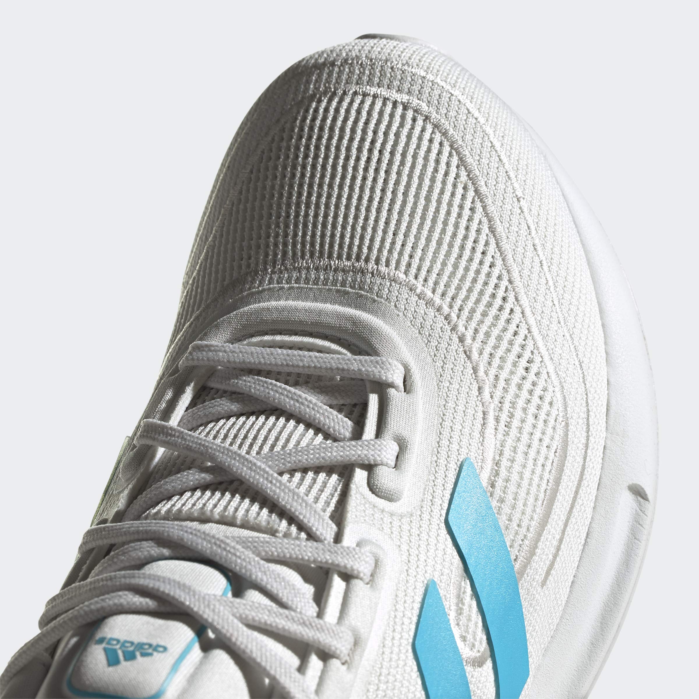adidas Women's Supernova Running Shoes - Lightweight, Cushioned for Comfort - White/Signal Cyan/Black - Size 6 US - Perfect for Jogging, Gym Workouts & Daily Wear