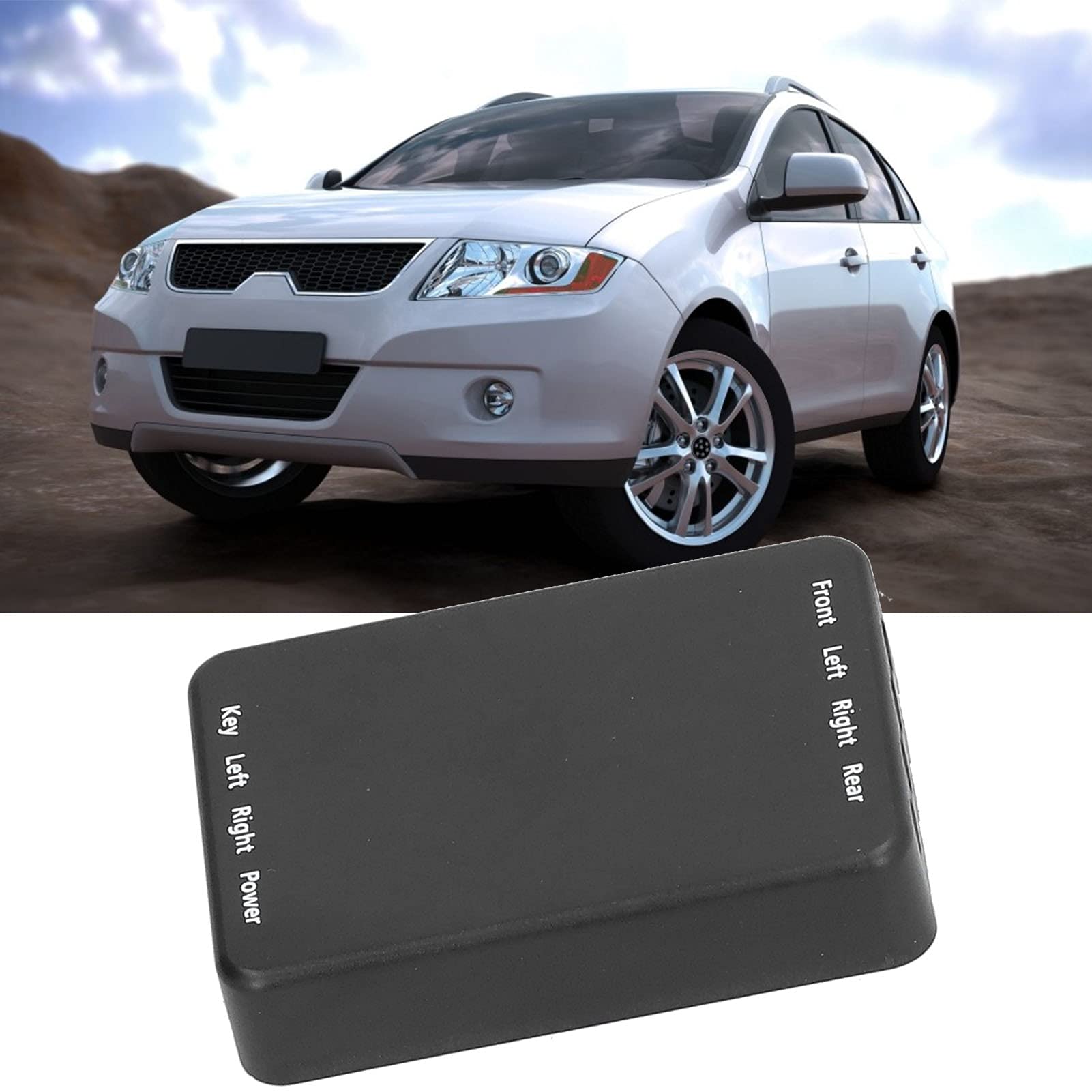 01 Car Video Switch - 360° 4-Way Quick Panoramic Camera Control for Vehicle | Easy-to-Use Car Camera Switch for Parking, Reversing & Driving Safety