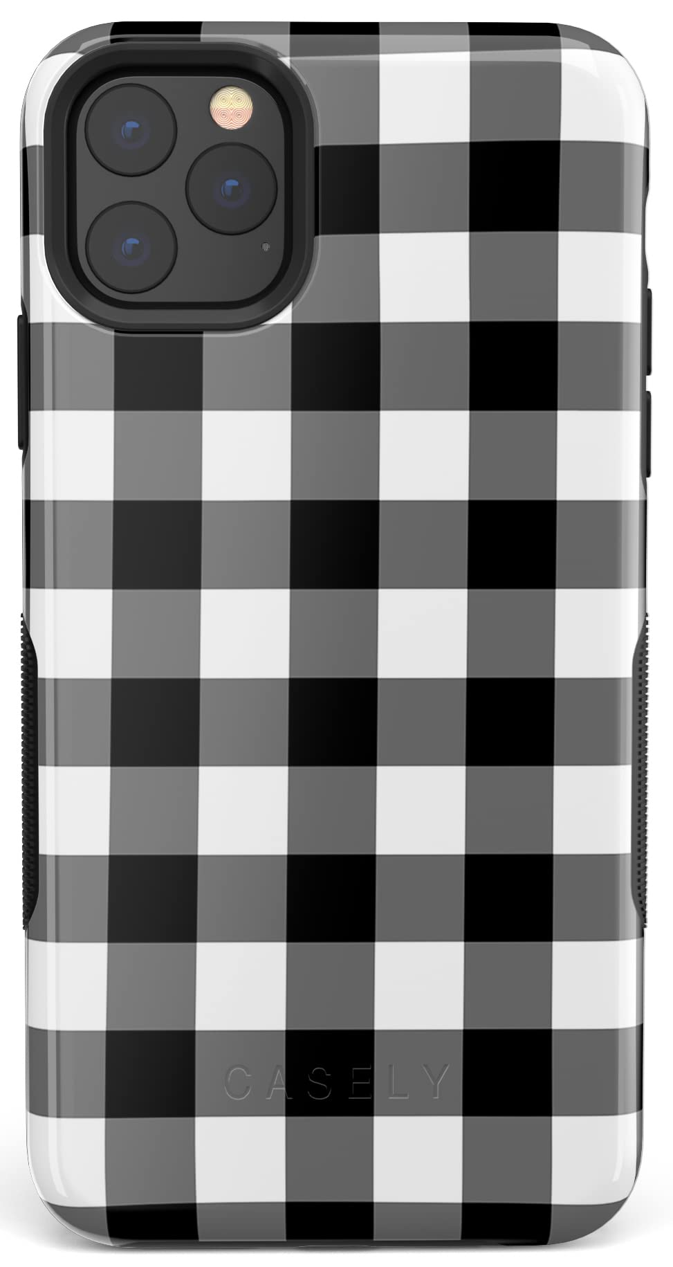 Casely iPhone 11 Pro Case - Stylish Checkerboard Design Protective Cover | Trendy Checkered Pattern Phone Case for Women & Men | Perfect for Everyday Use, Work & Travel