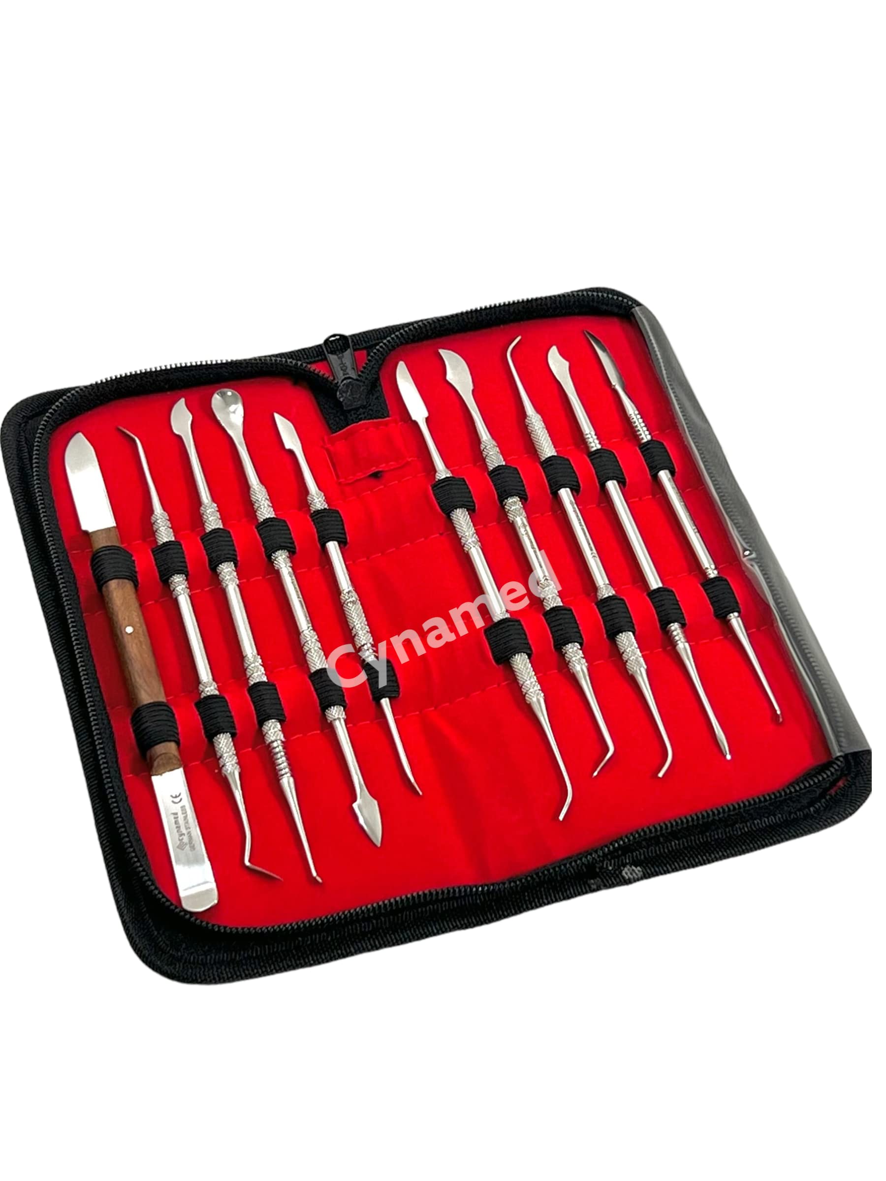 Premium Wax Carving Tools Set - 10-Piece Stainless Steel Wax & Clay Sculpting Kit with Double-Ended Dental Tools for Jewelry Making, Candle Carving, Modeling & DIY Crafts - Perfect for Artists, Dentists & Hobbyists