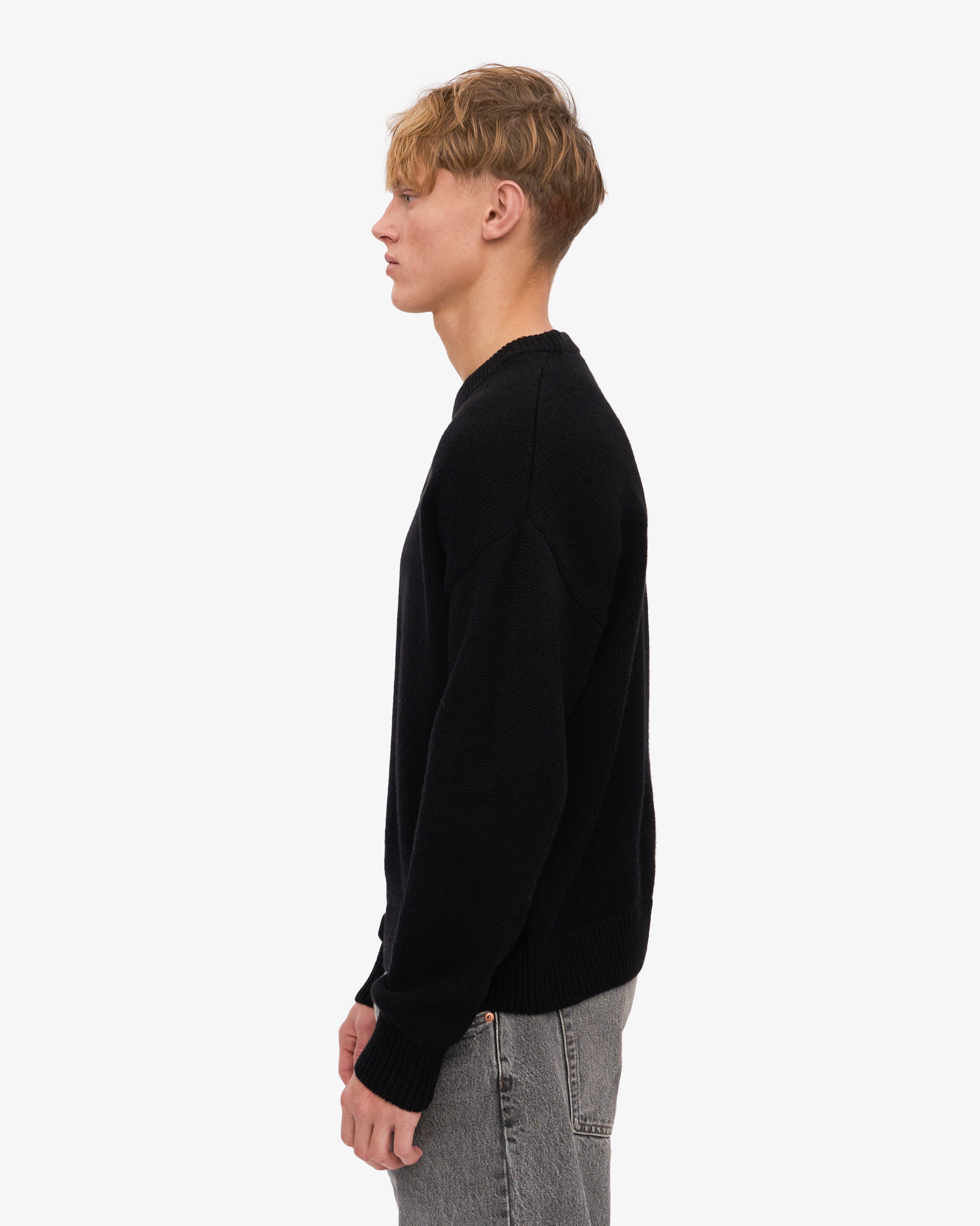Premium Oversized Merino Wool Crew Neck Sweater for Men & Women - Ultra Soft & Warm Winter Pullover - Perfect for Casual Outfits, Office Wear & Cold Weather Layering