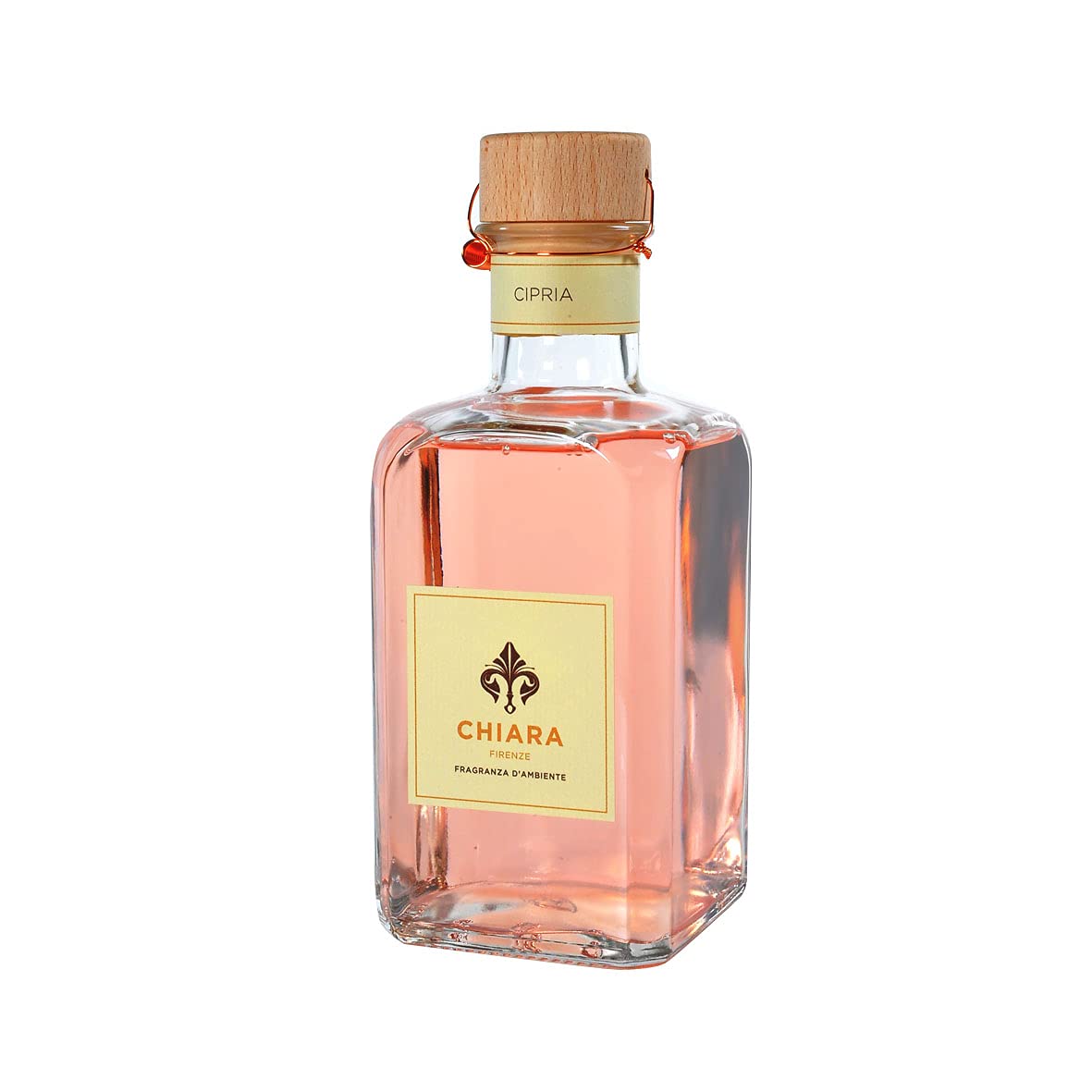 Chiara Firenze Room Fragrance Diffuser - 500ml Cipria Scent with Reed Sticks | Luxury Home Aroma for Bedroom, Living Room & Office