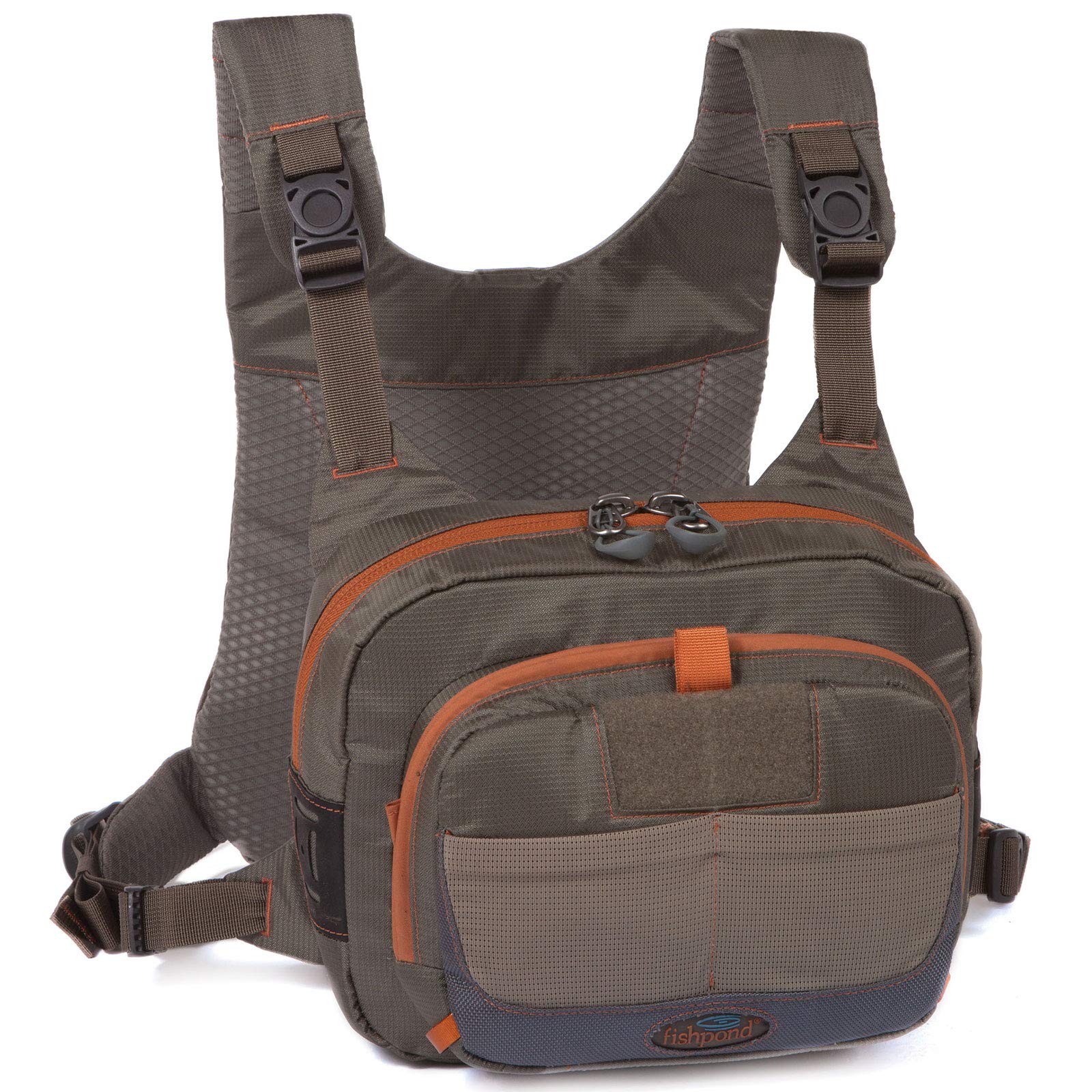 Fishpond Cross-Current Fly Fishing Chest Pack - Waterproof Fly Fishing Vest with Multiple Pockets for Gear Storage - Perfect for Trout, Bass, and Salmon Fishing in Rivers and Streams