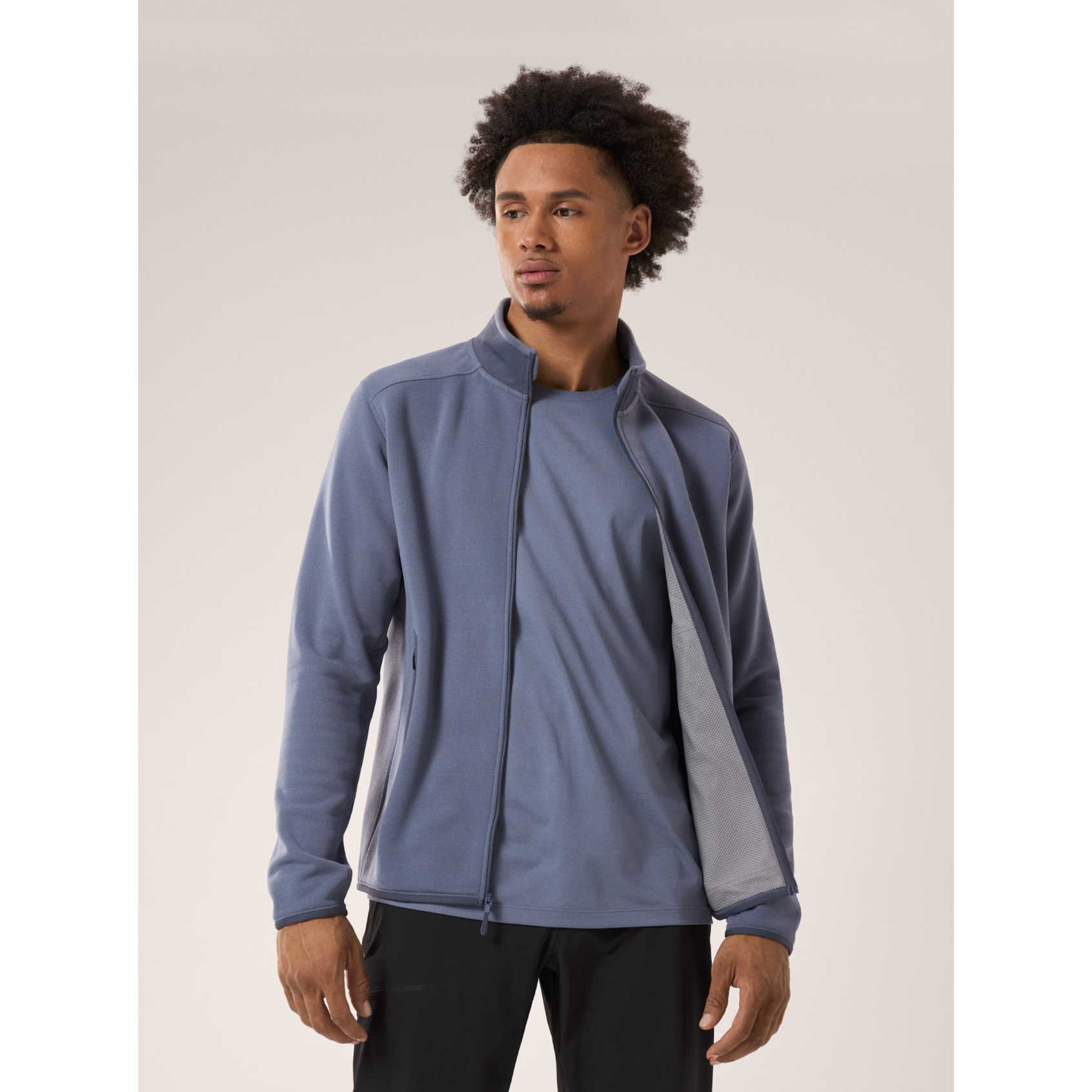 Arc'teryx Men's Kyanite Jacket - Lightweight Fleece for Hiking, Camping & Outdoor Adventures | Water-Resistant & Breathable Midlayer for Cold Weather