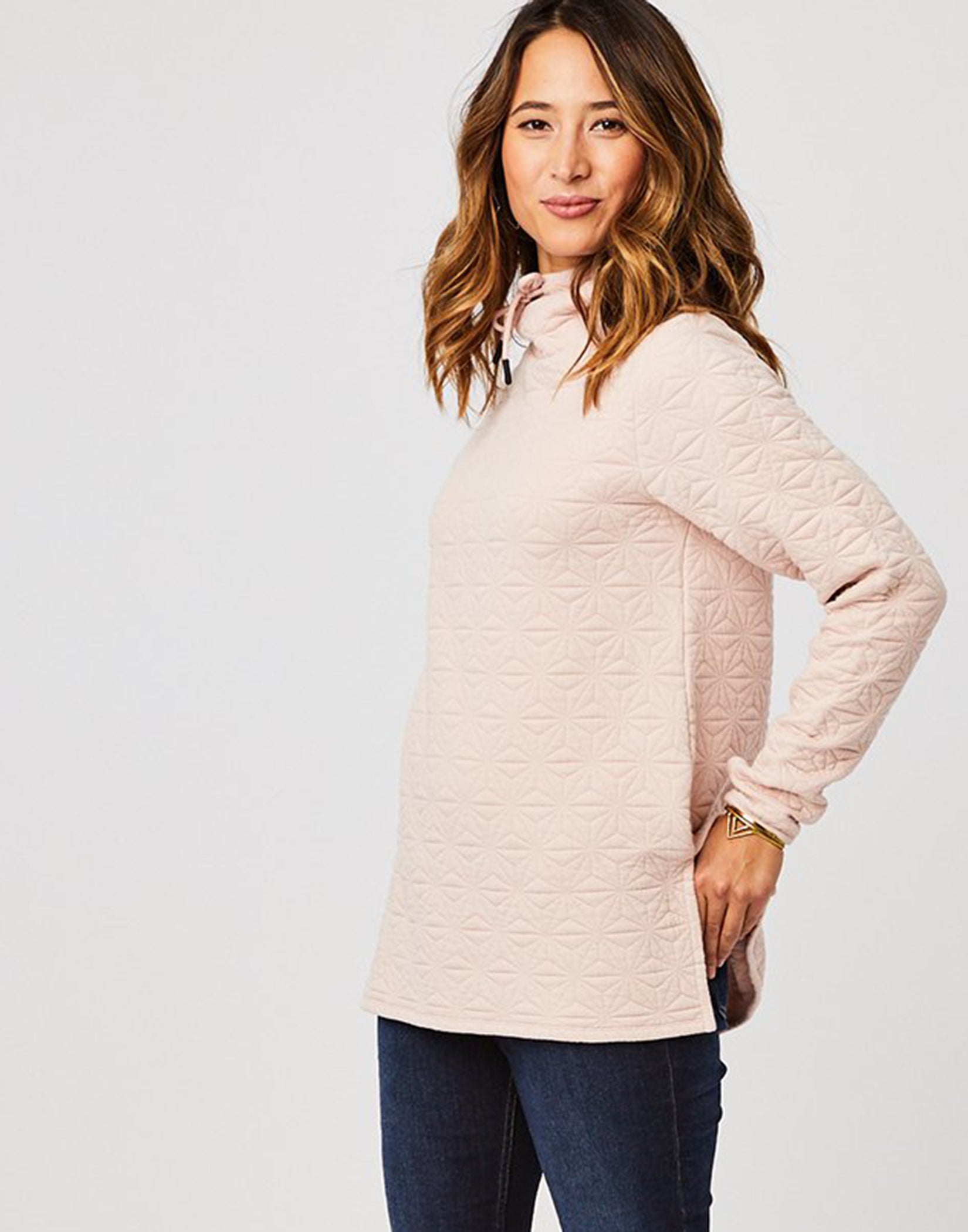 Milford Tunic Top for Women - Elegant Opal Color Blouse with Flowy Fit | Perfect for Office Wear, Casual Outfits & Special Occasions