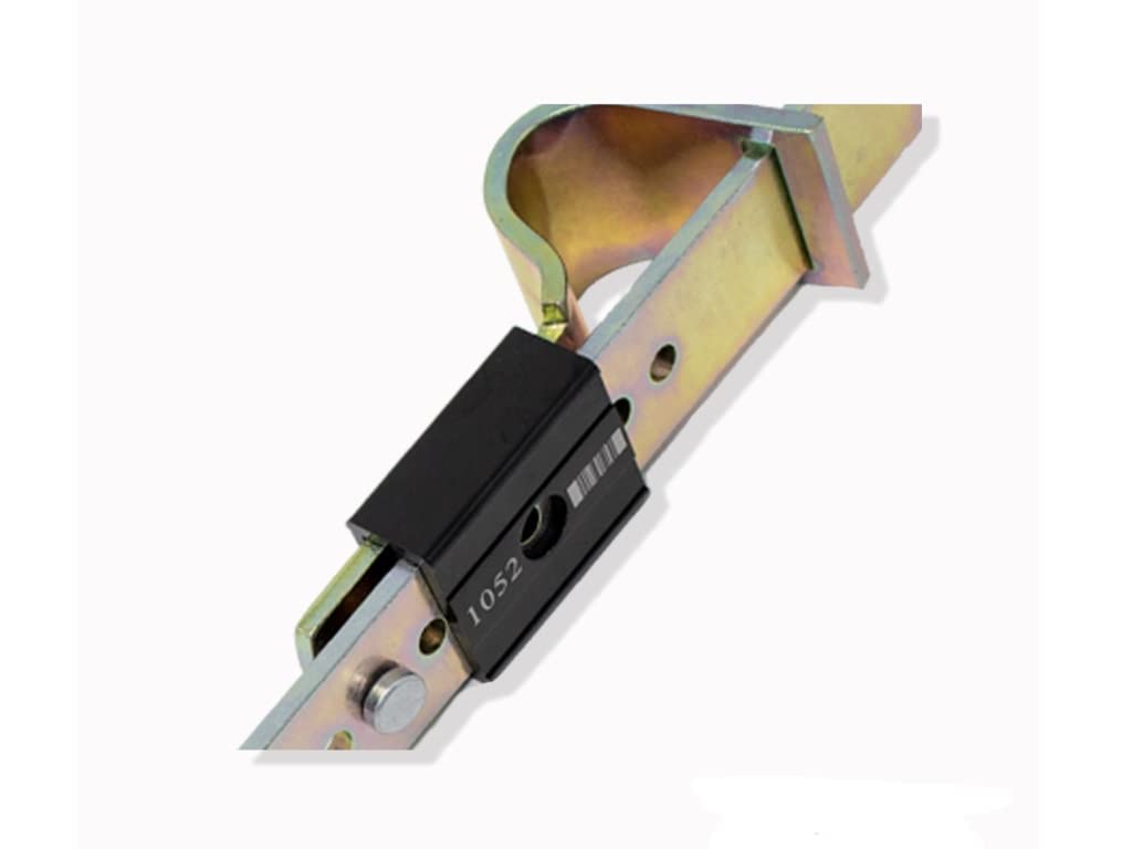 Heavy Duty Cargo Door Lock Bar - 5-Piece Steel Shipping Container Lock for Semi Trailer Trucks | Model BF-10BA18 with Numbered Barcode | Secure Barrier for Logistics & Transport | Fast USA Shipping