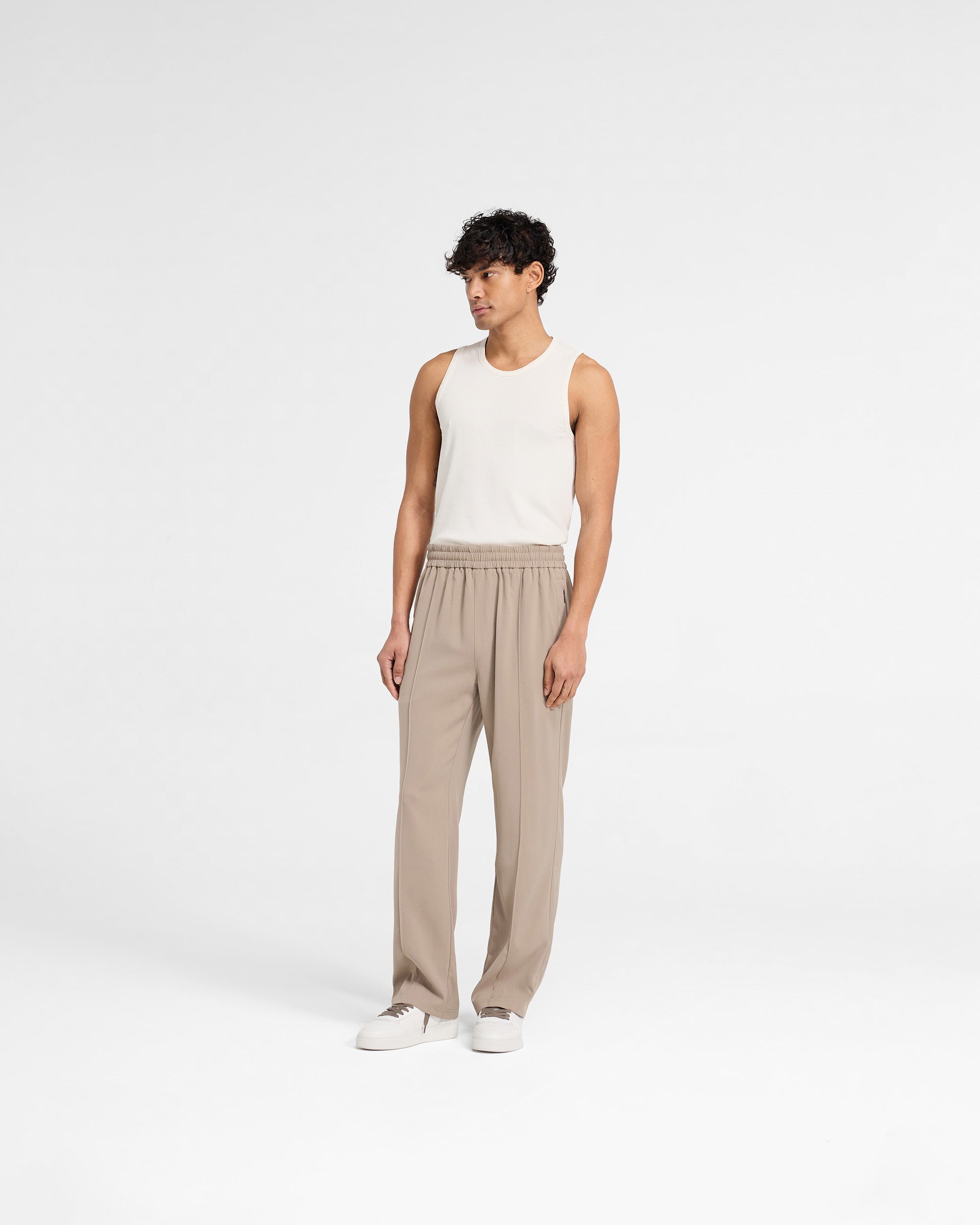 Initial Track Pant Dune - Comfortable Men's Joggers for Running, Gym & Lounge - Stylish Casual Sweatpants for Everyday Wear