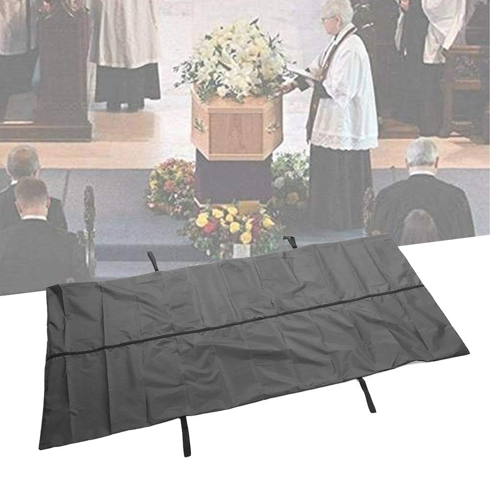 **210D Waterproof Leak-Proof Body Bag with 4 Reinforced Handles - Heavy-Duty Cadaver Storage Bag for Funeral, Patient Transfer & Emergency Use (Black)**    **Usage Scenarios:** Ideal for funeral homes, hospitals, emergency responders, and disaster preparedness.