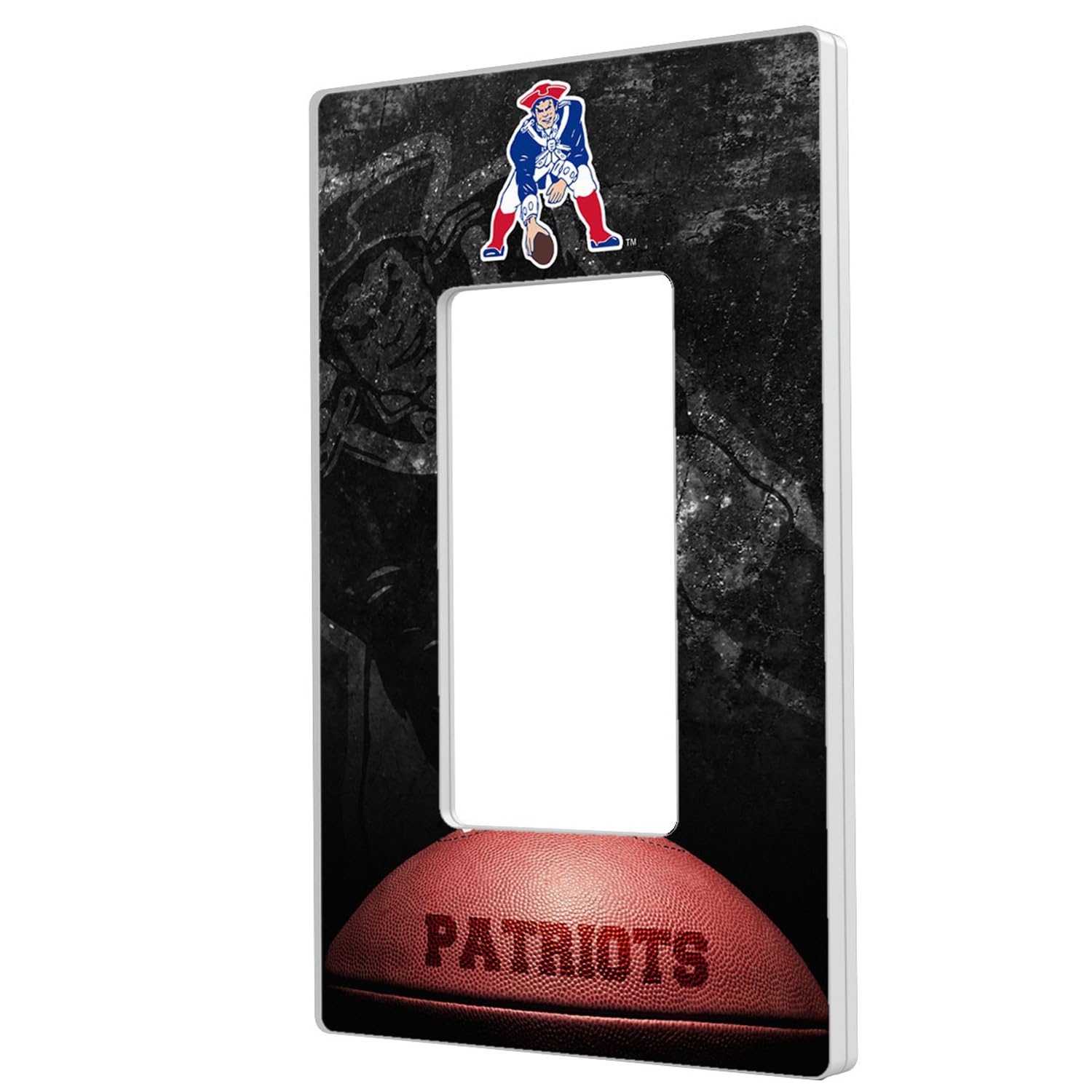 NFL Legendary Team Logo Light Switch Cover - Decorative Rocker Wall Plate for Home, Office, and Game Room Decor
