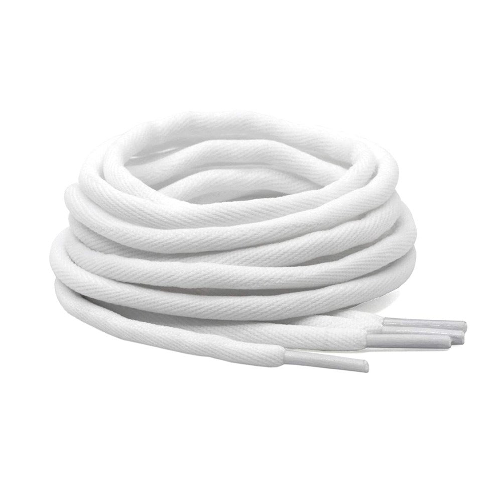 Premium Rugby Boot Laces 150cm (59 inches) - Durable White Oval Shoelaces for Rugby Cleats | Perfect for Training, Matches & Outdoor Sports