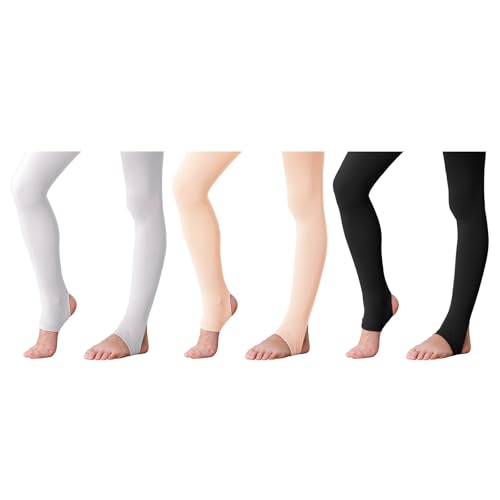 Z 3 Pairs-black White Ballet Pink