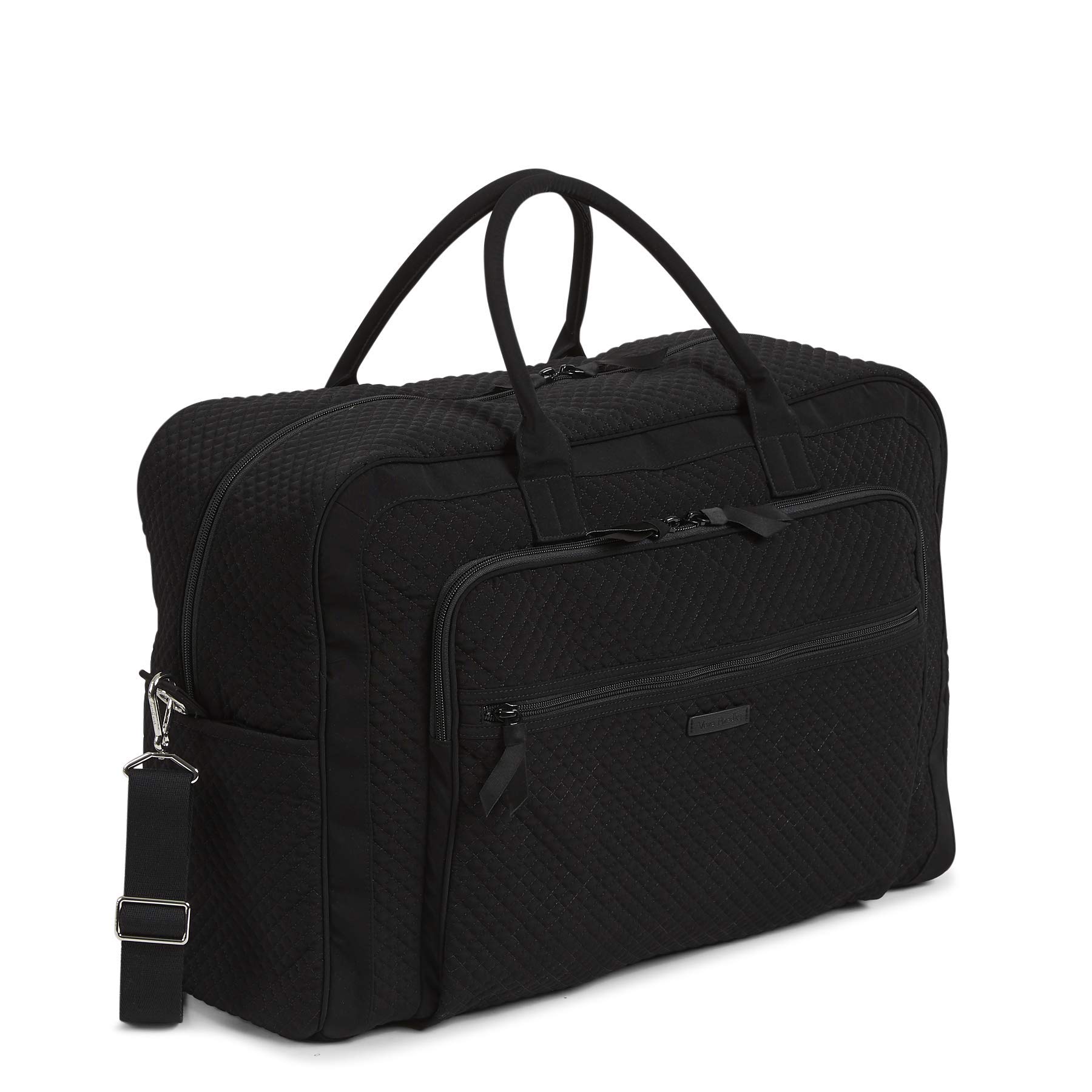 Vera Bradley Women's Polyester Grand Weekender Travel Bag - Spacious Carry-On Luggage for Weekend Getaways, Business Trips & Gym Essentials | Lightweight & Durable Overnight Bag with Multiple Pockets