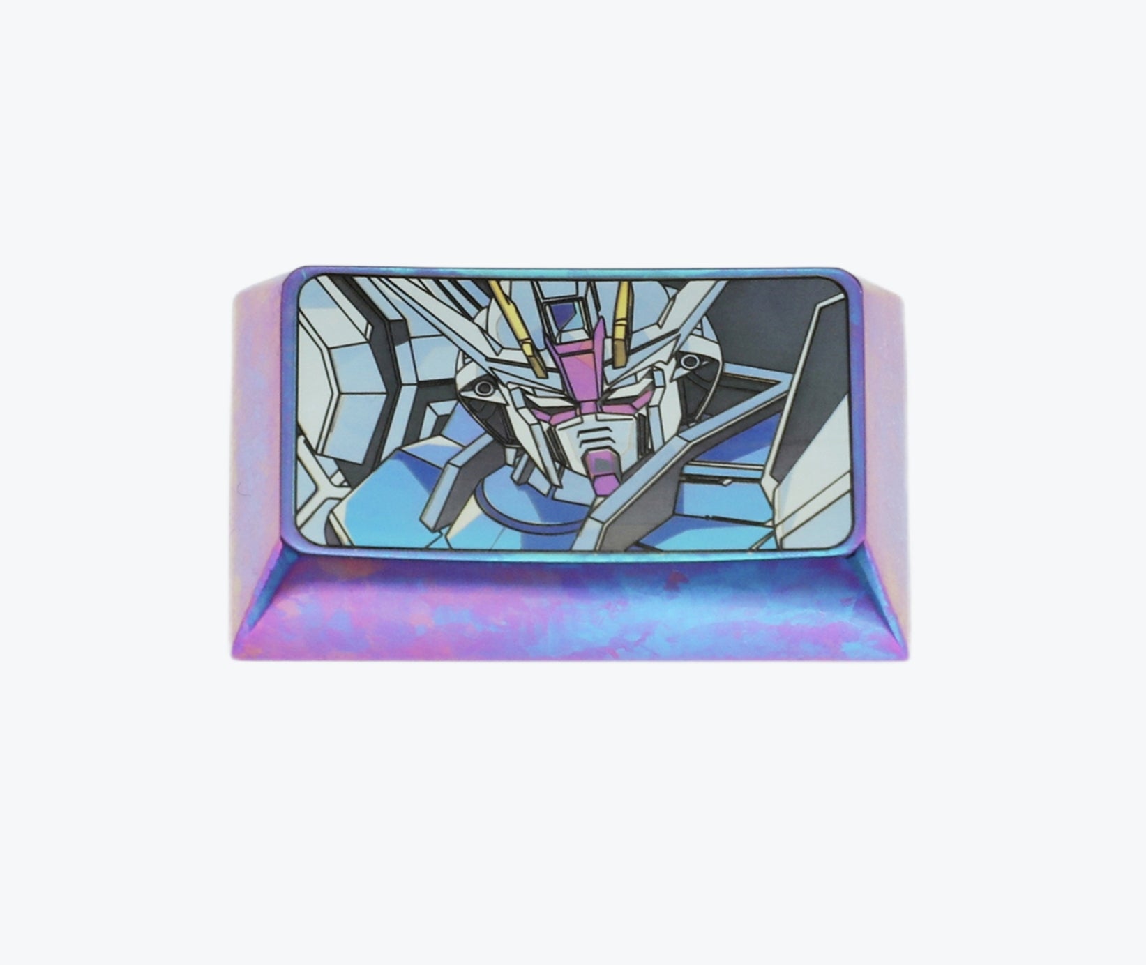 Premium Titanium Alloy Mobile Wrench - GUNDAM Inspired Mechanical Keyboard Decorative Keycaps for Precision Carving | Perfect for DIY Enthusiasts & Keyboard Customization