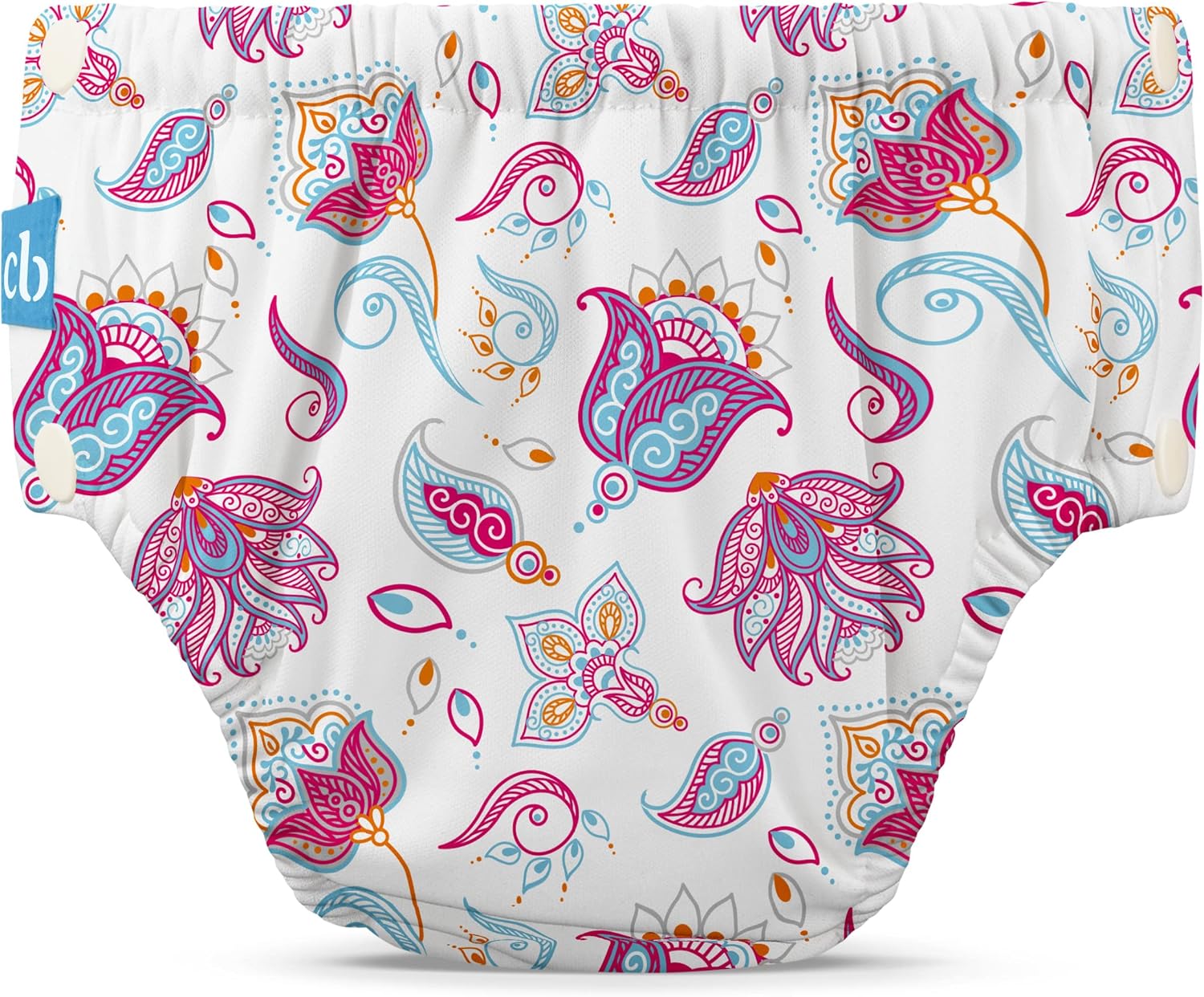 Reusable Cloth Training Pants with Snaps - Medium Absorbency for Toddlers - Eco-Friendly Washable Underwear for Potty Training at Home or Daycare
