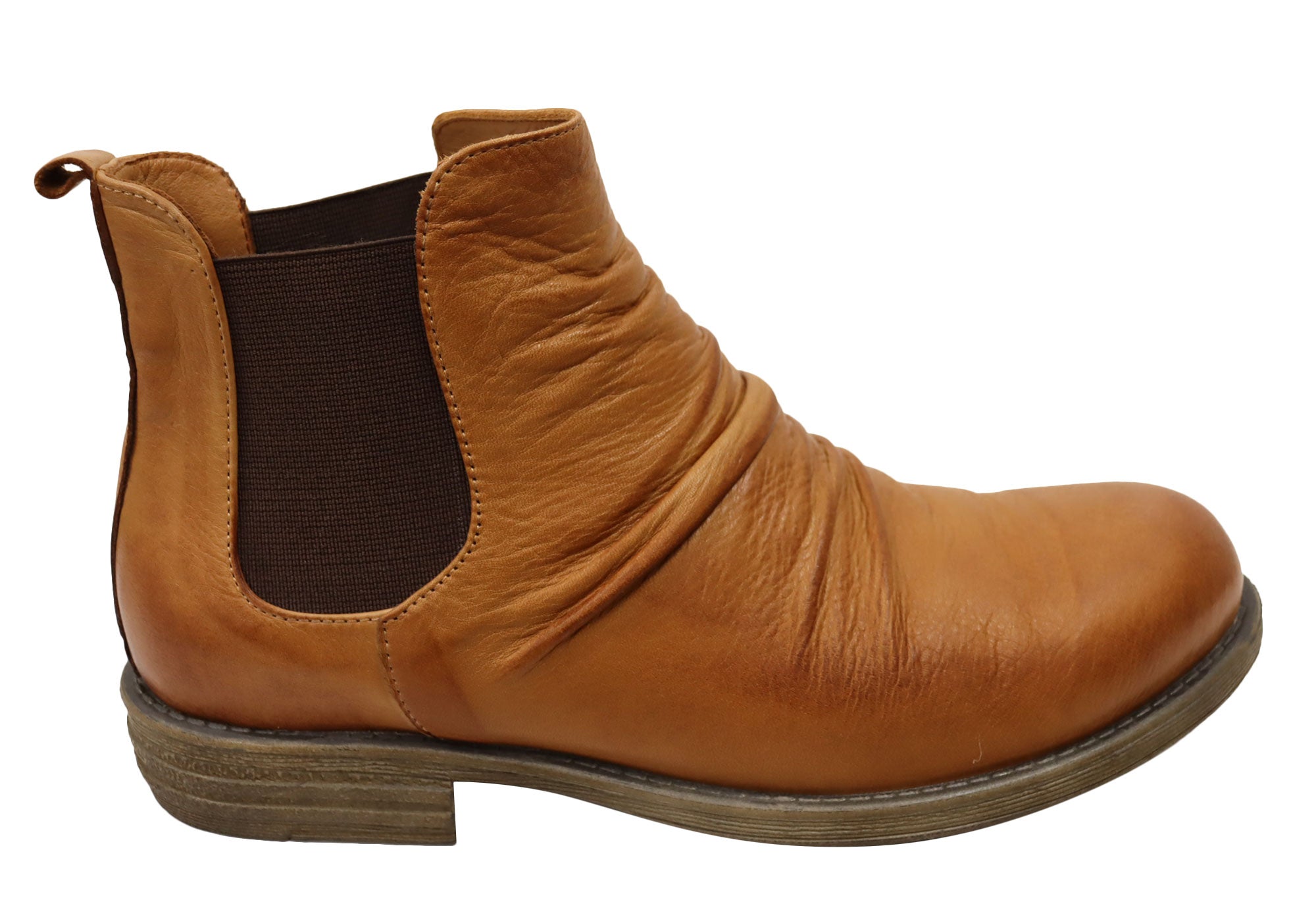 Orizonte Kyro Women's European Comfortable Leather Ankle Boots - Stylish & Supportive Footwear for Work, Travel & Everyday Wear