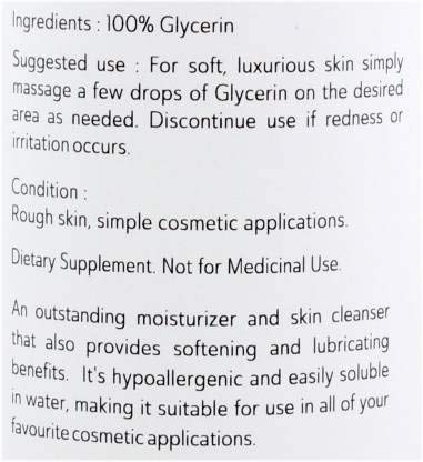 Elecsera 100% Pure Vegetable Glycerin USP Grade - 4 Pack (400g) for DIY Skincare, Soap Making & Hair Care | Vegan, Non-GMO, Multipurpose Glycerin for Moisturizing & Beauty Recipes