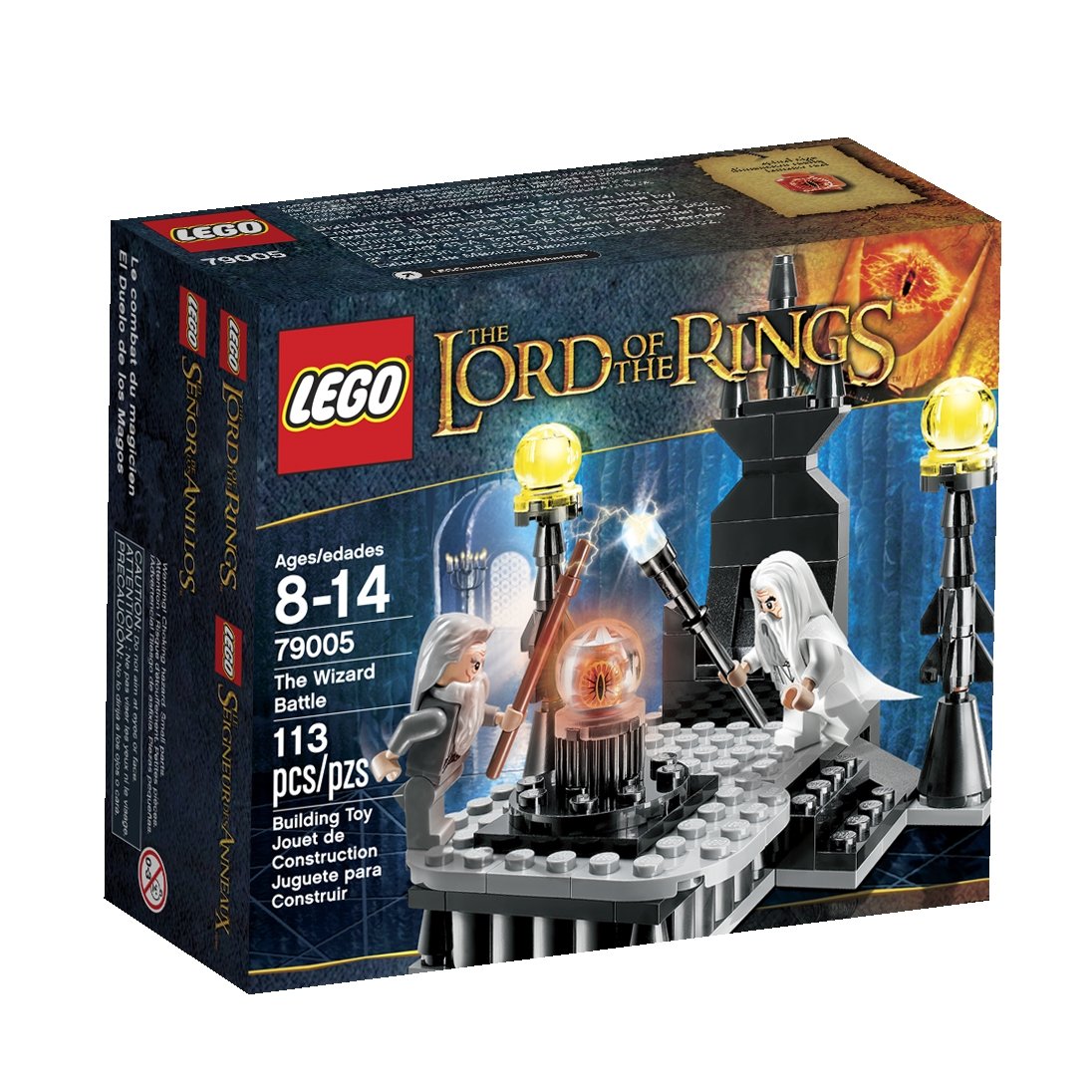 LEGO The Lord of The Rings The Wizard Battle 79005 Building Toy Set - Interlocking Bricks for Kids & Collectors - Perfect for Role Play, Display & Creative Playtime