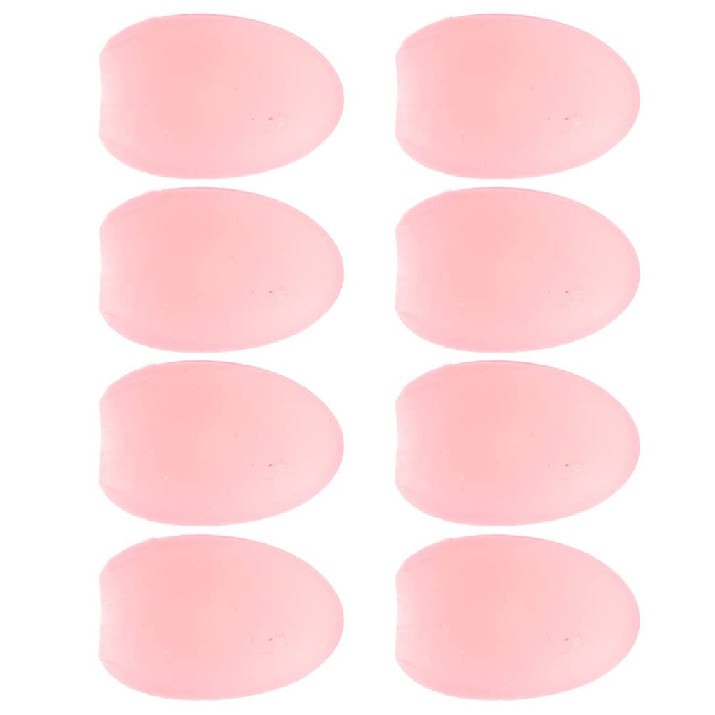 8Pcs Silicone Lip Brush Protectors - Anti-Lost Lipstick Applicator Covers for Makeup Tools, Lip Care & Exfoliation | Perfect for Travel, Salon Use & Daily Makeup Organization