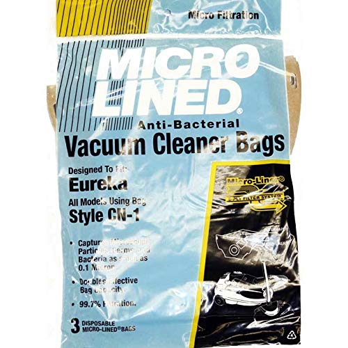 Premium DVC Eureka GE CN-1 Micro Allergen Vacuum Cleaner Bags (300 Count) - Made in USA for Dust Mite & Pet Hair Removal - Perfect for Allergy Sufferers & Home Cleaning