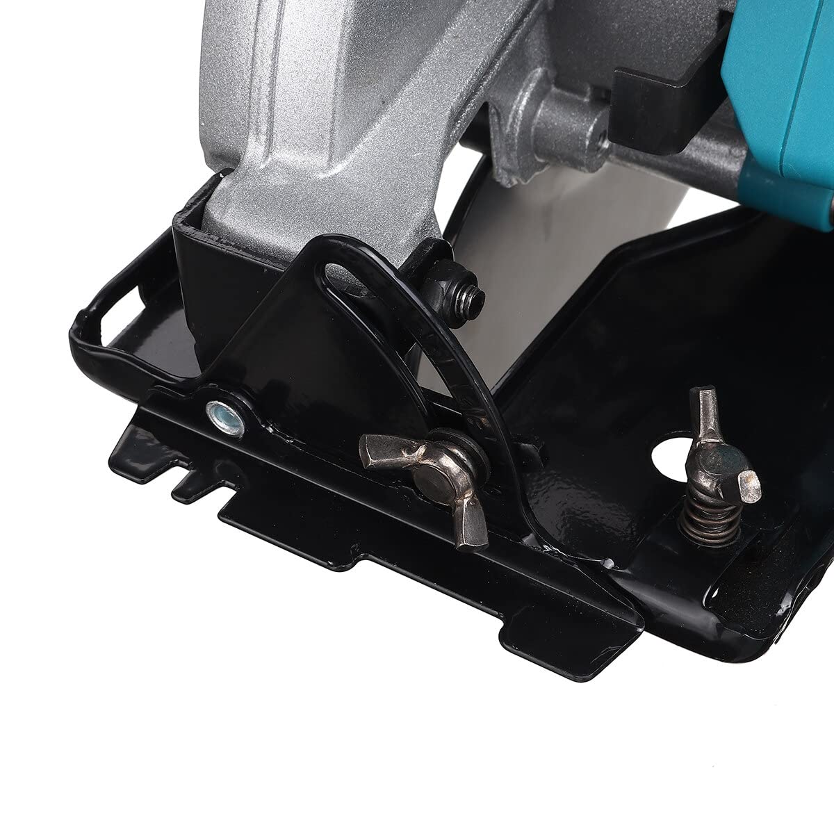 7 Inch Electric Circular Saw - Lightweight Aluminum Body, Portable Woodworking Tool for DIY Projects, Home Renovation & Carpentry Work