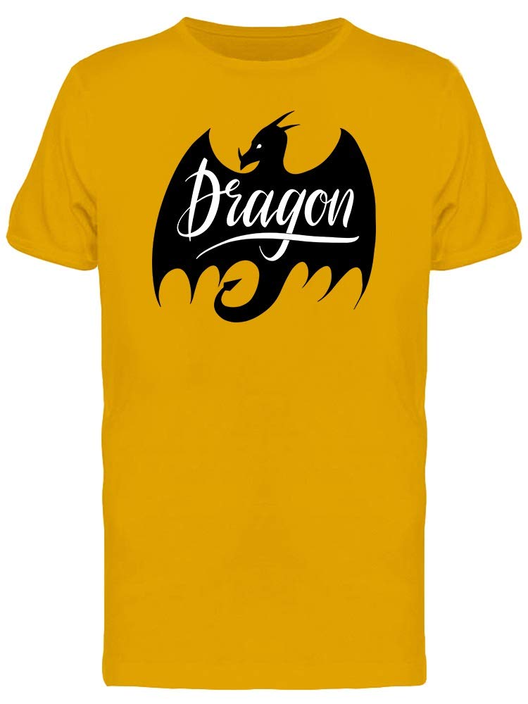 Majestic Dragon T-Shirt for Men in Gold - Perfect for Casual Wear