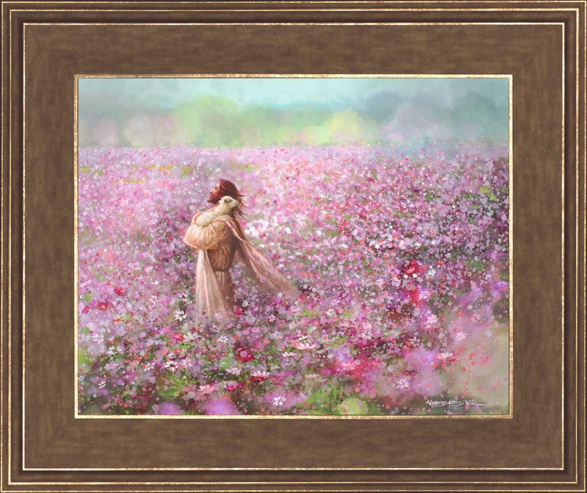 Calming Embrace By Yongsung Kim - Premium Korean Home Decor Wall Art - Perfect for Living Room, Bedroom & Office Decor