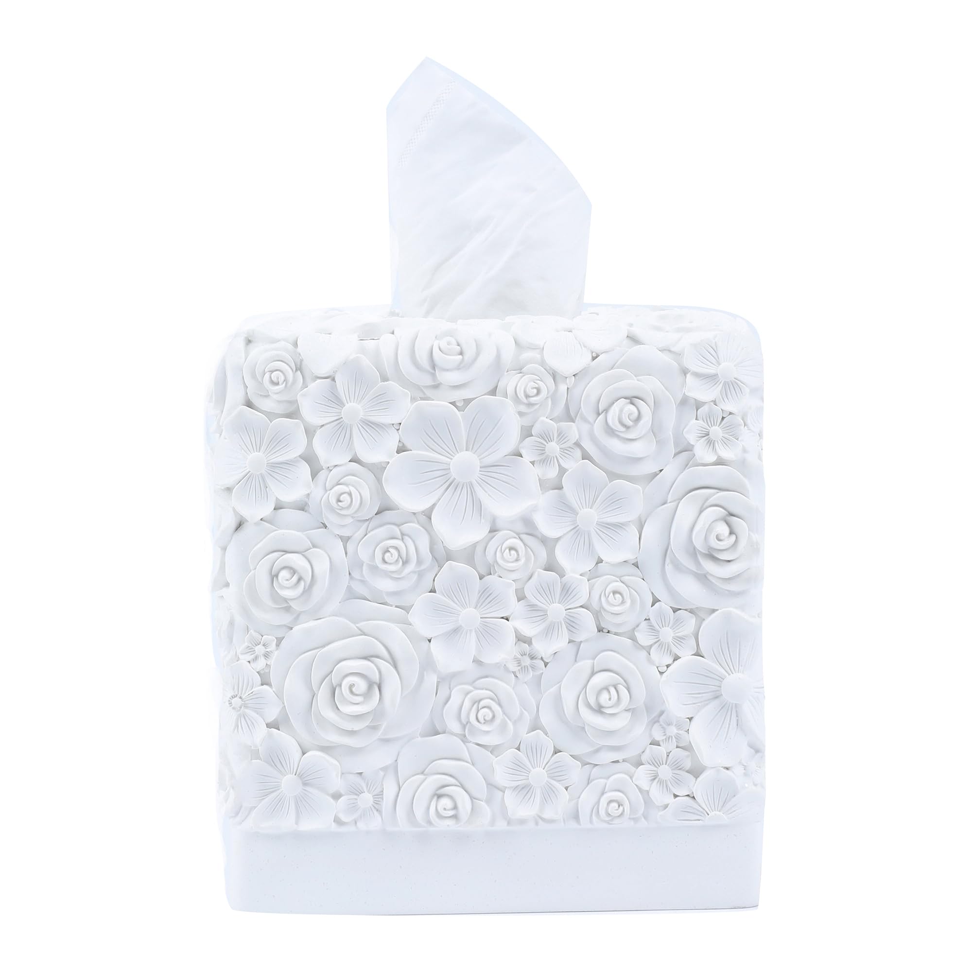 Modern Square Tissue Box Cover Holder - Stylish Bathroom Vanity & Countertop Decor, Unique Design for Bedroom, Living Room & Home Accessories - Perfect for Home, Office & Gift Giving