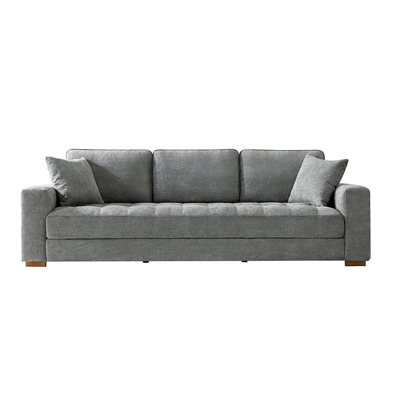 Morgan Large Four Seater Cream Colored Sofa - Luxurious Living Room Furniture for Home & Office Comfort
