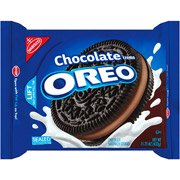 Nabisco Oreo Chocolate Creme Sandwich Cookies, 15.25 oz (Pack of 4) - Classic Snack for Parties, Lunchboxes & Family Gatherings